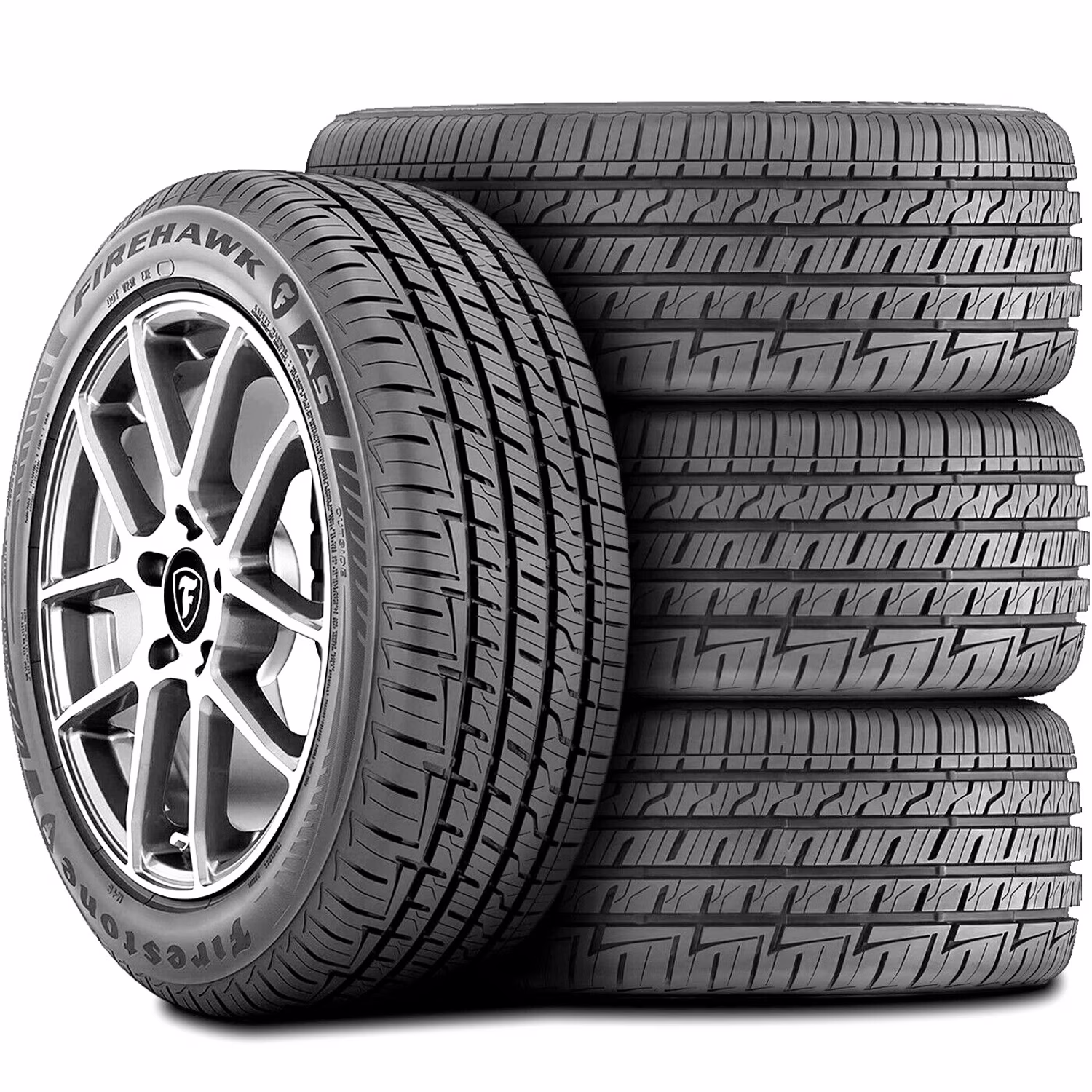 Set of 4 (FOUR) Firestone Firehawk AS 225/45R17 94V XL A/S Performance Tires