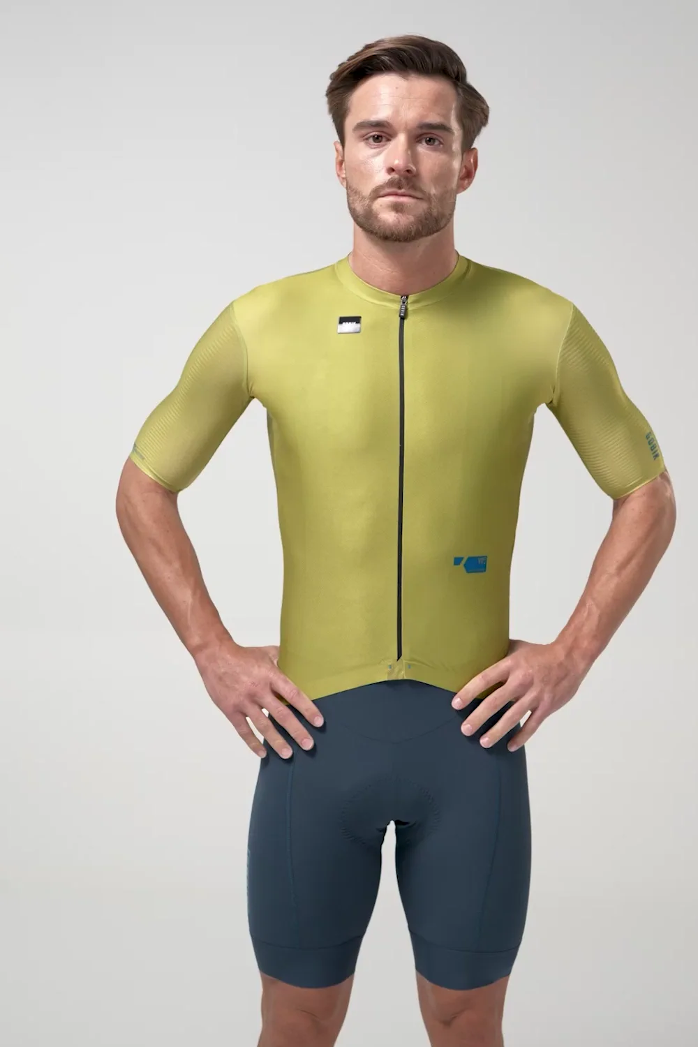 Gobik Jersey  Men Magnitude Split Green