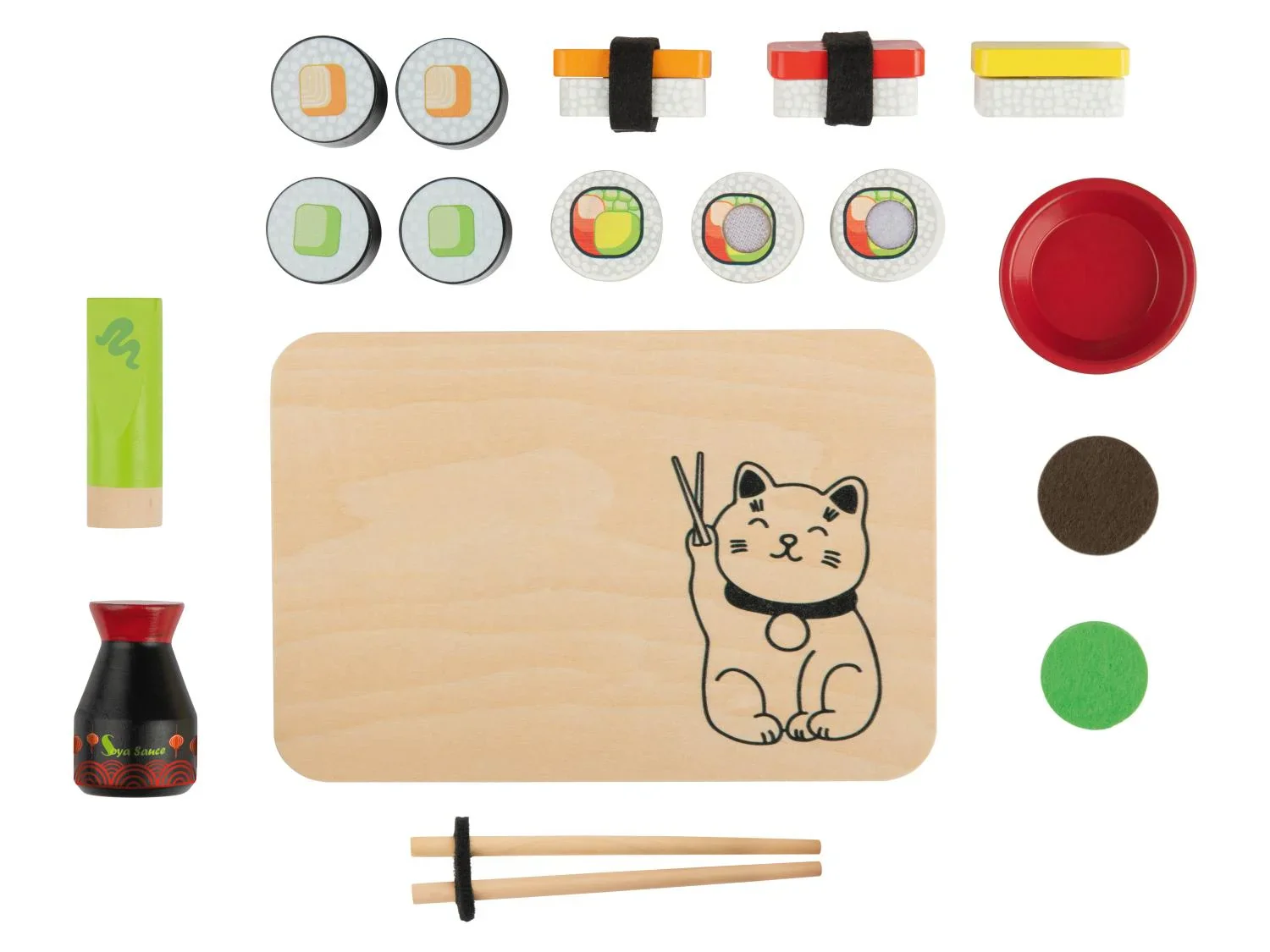 Playtive Set de nourriture en bois