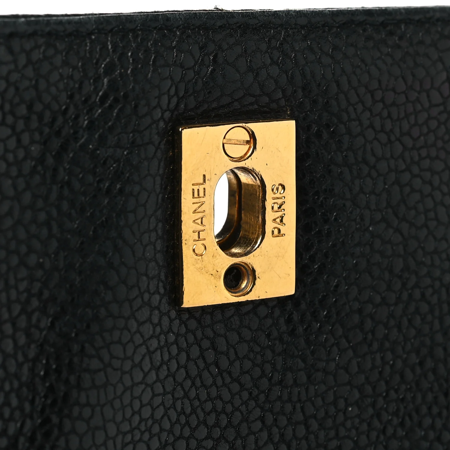 Caviar Quilted Backpack Black