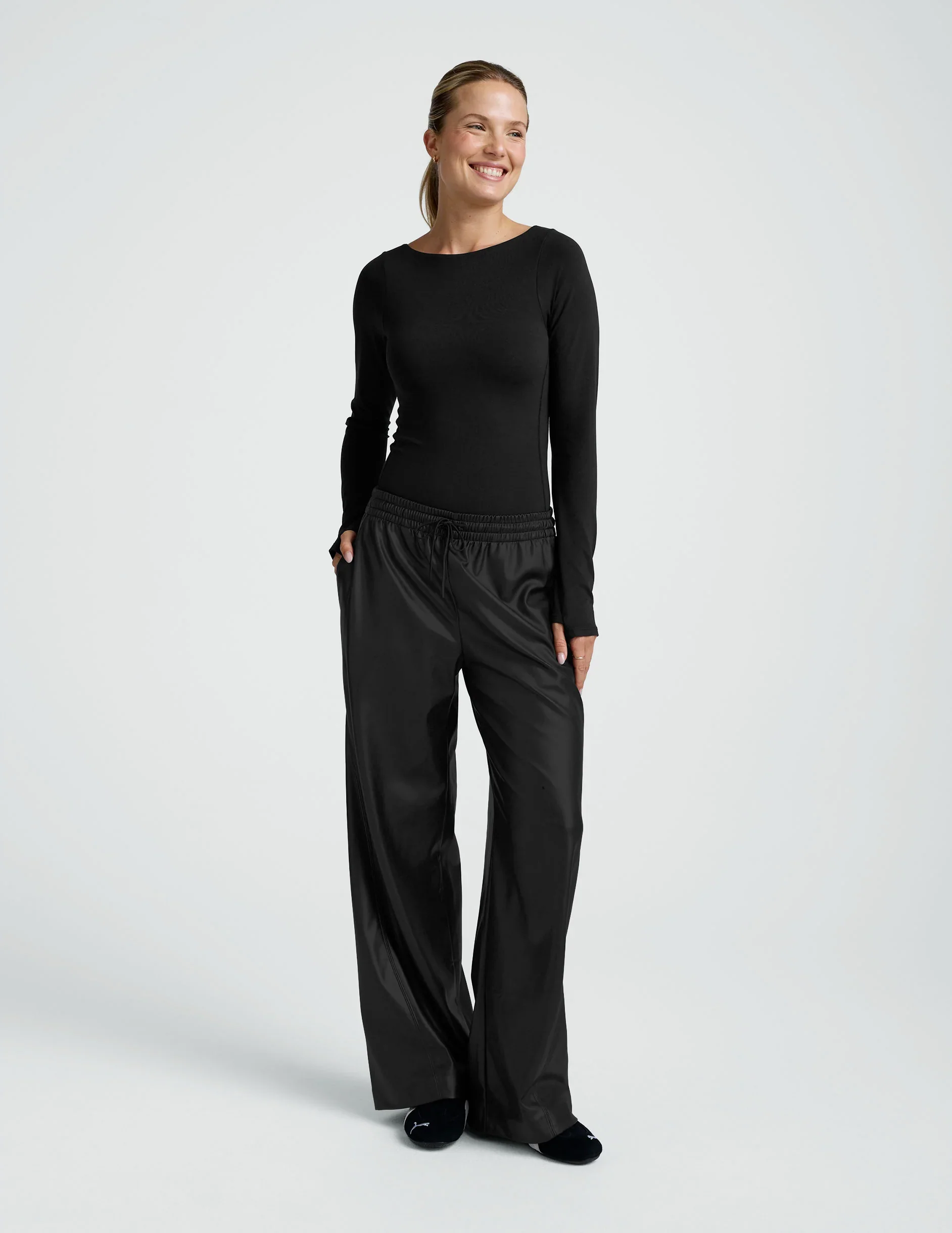 Faux Leather Pant