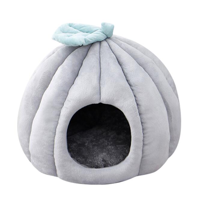 Cute Funncy Cat Beds Furniture Pet House Dog Puppy Pumpkin Cat Houses