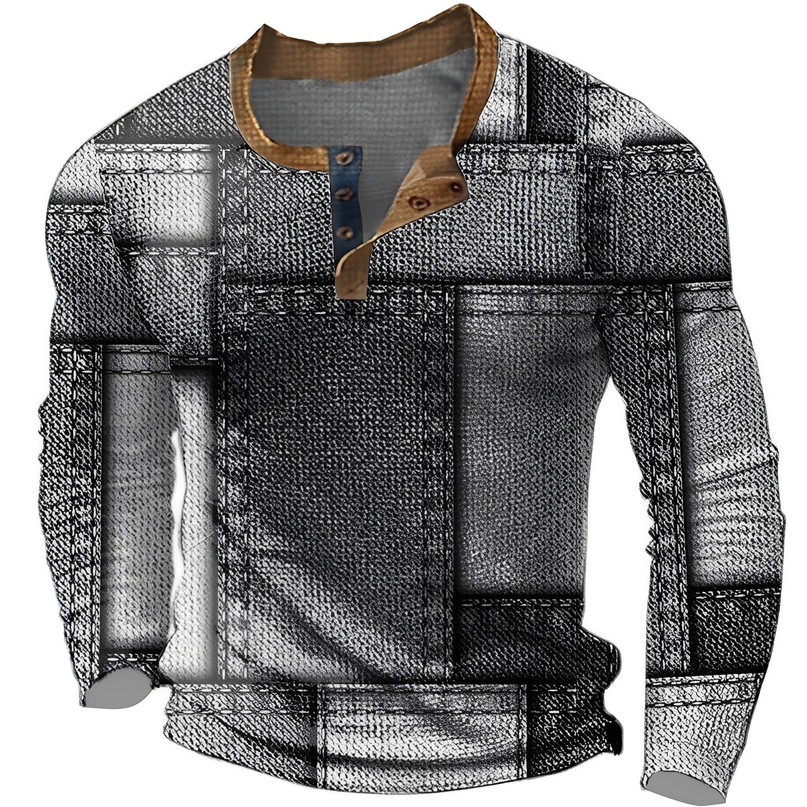 Sam - Chemise à Manches Longues Homme - Élégante et Décontractée