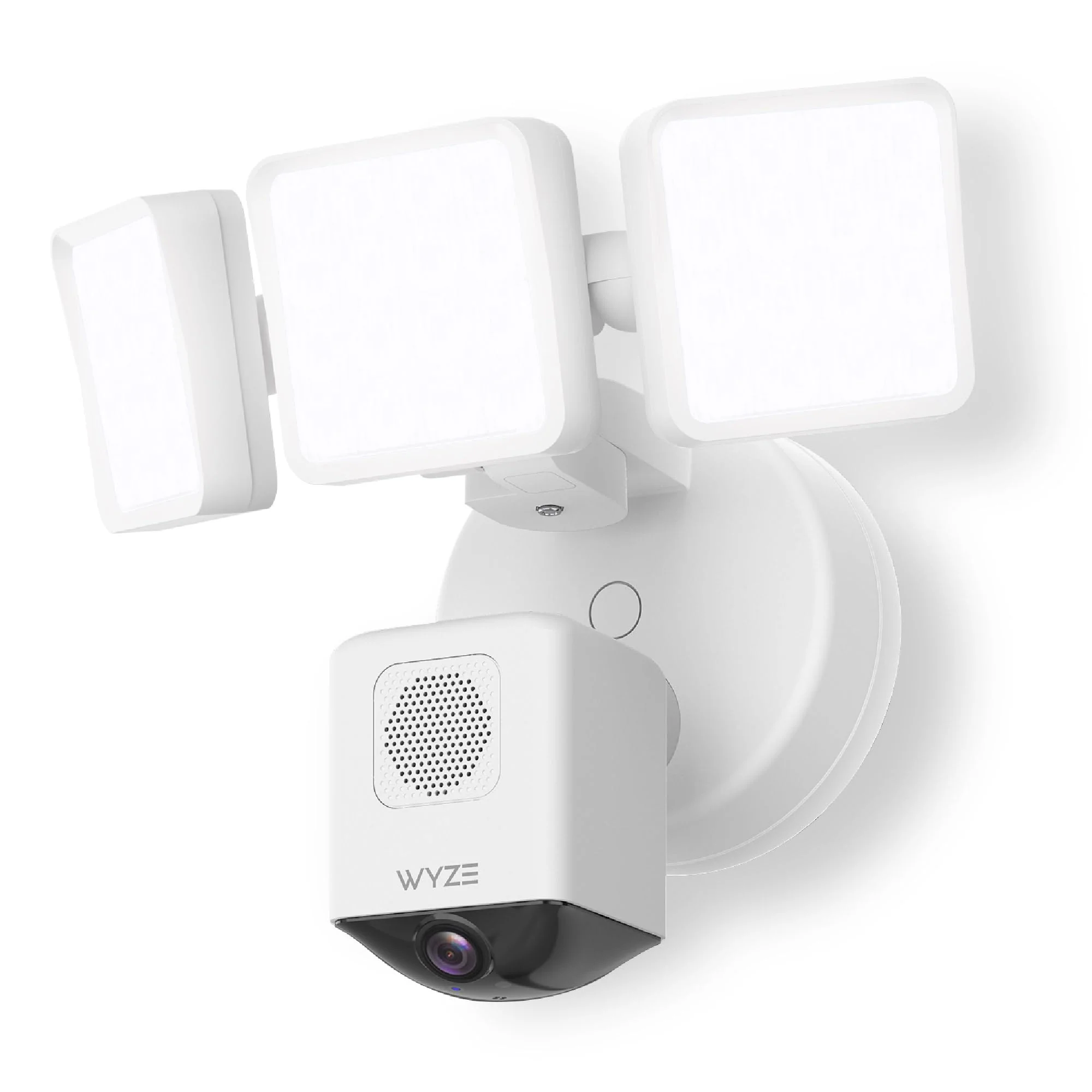 WYZE Wired Floodlight Camera Pro. 180 Wide View for Home-Instock