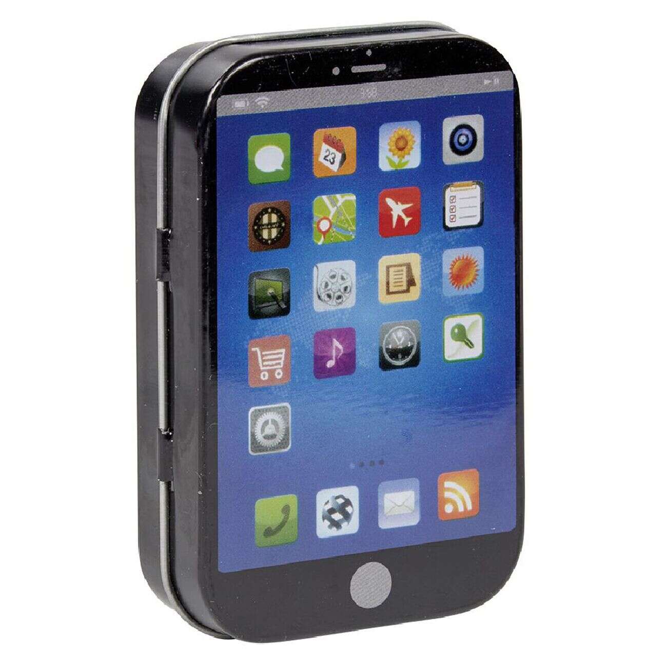 Mini boîte métal design rétro