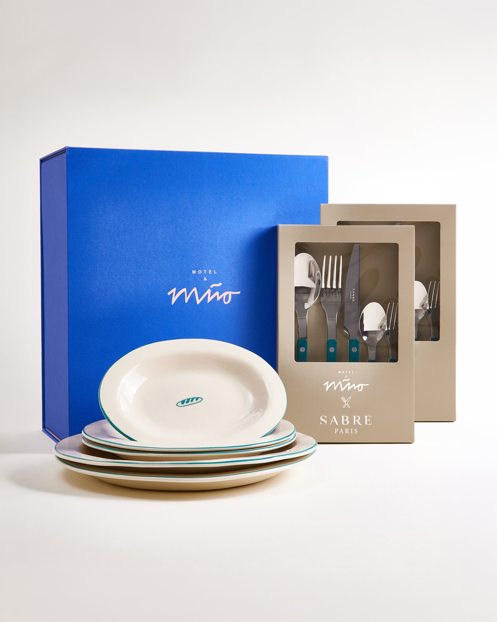MAM X SABRE PARIS - GIFT SET DARK GREEN 8 PIECES