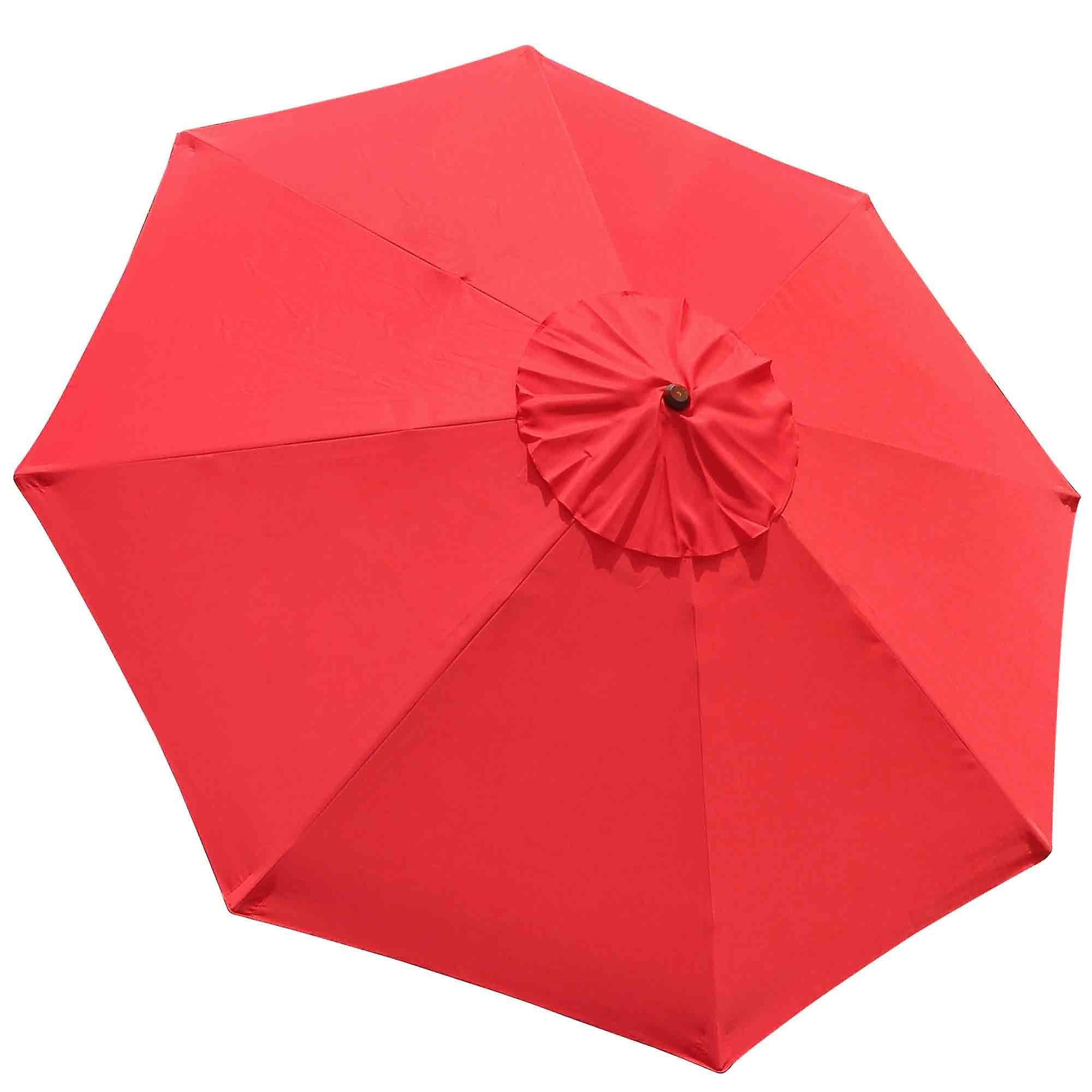 Yescom 10ft 8 Rib Umbrella Replacement Cover Canopy Patio Outdoor Market Deck Yard Top