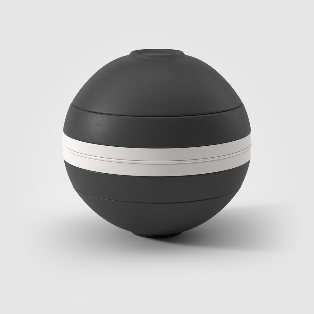 La Boule Dinnerware set - Black, Premium Porcelain