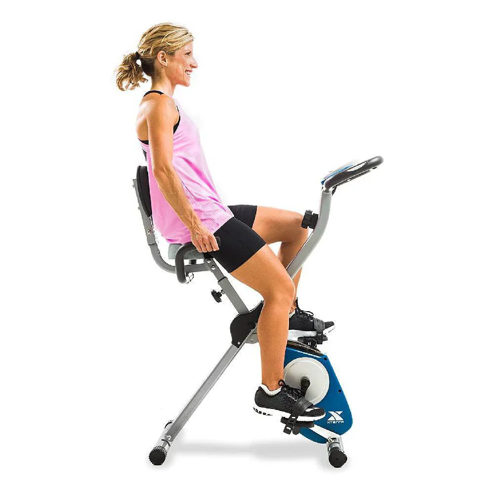 Vélo d'exercice pliable FB350, argent