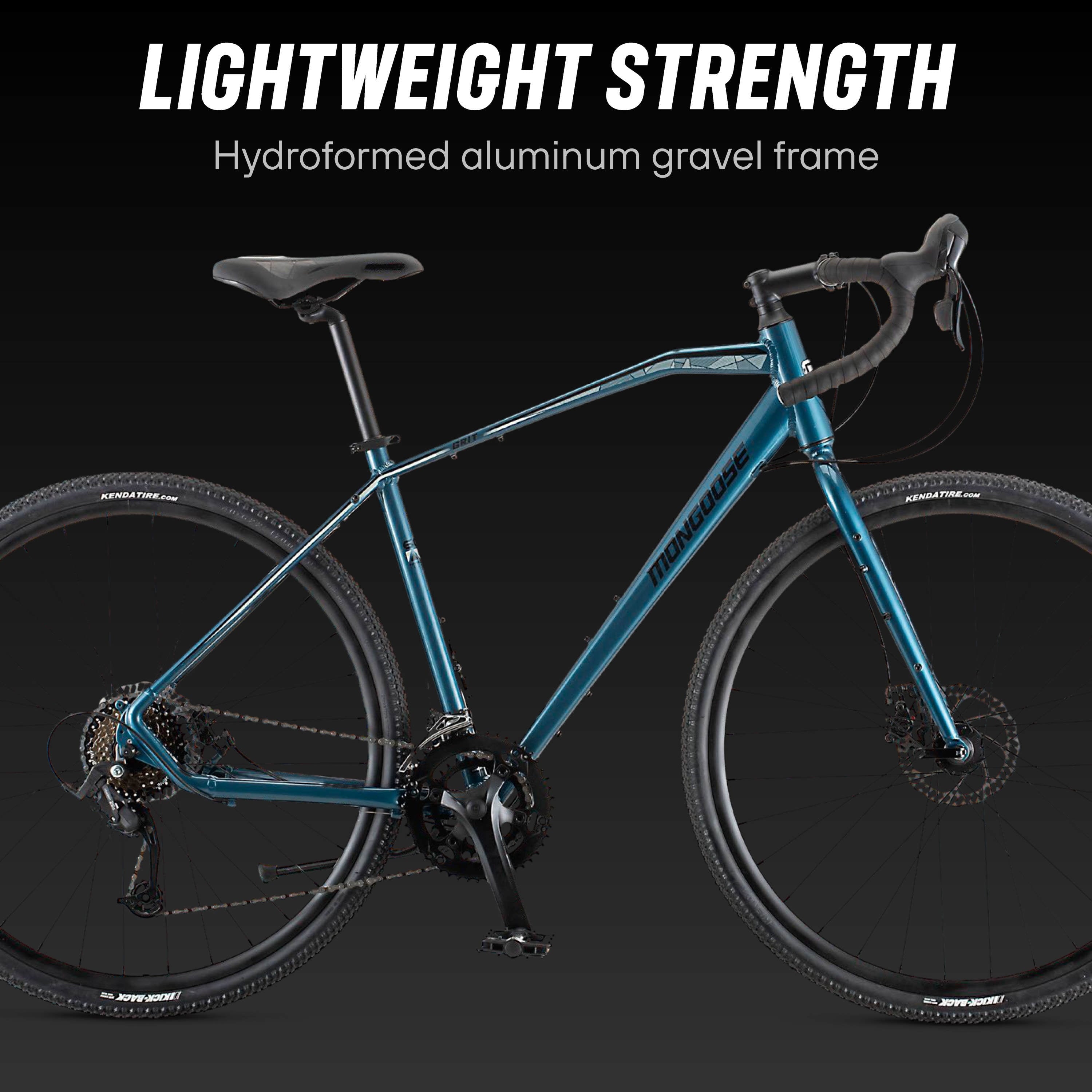 Grit Adventure Road Bike. 14 speeds. 700c wheels. blue