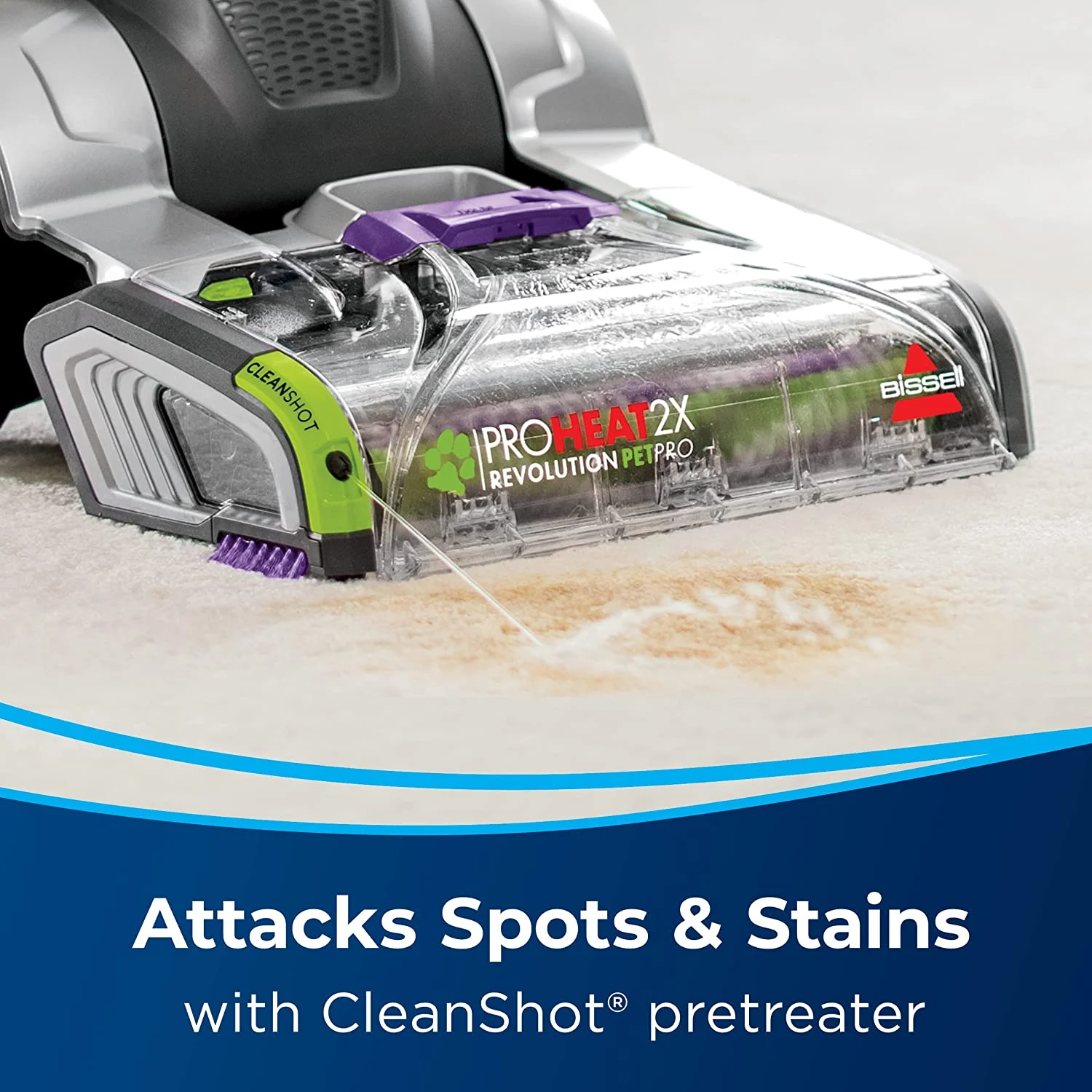 BISSELL Proheat 2X Revolution Pet Pro Plus Upright Deep Cleaner 3588F