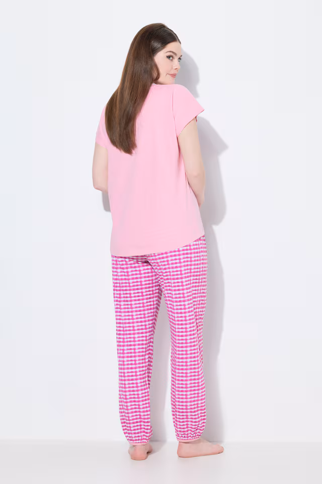Sweet Checks Two Piece Pajama Set