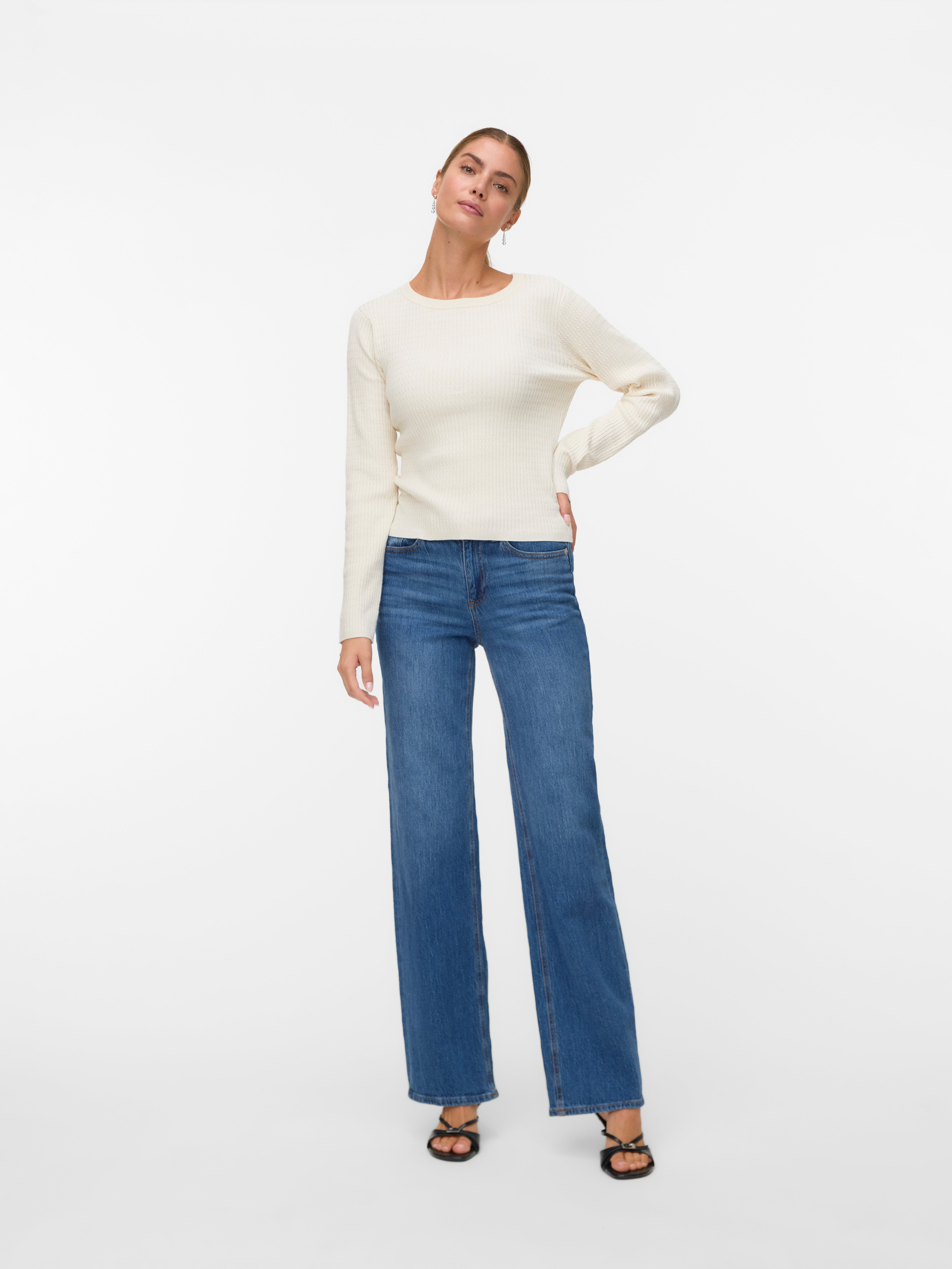 VERO MODA® VMSILJE Knitted pullover