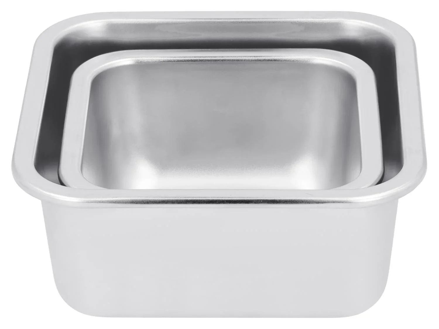 SILVERCREST Set de 2 botes de conservation en acier inoxydable