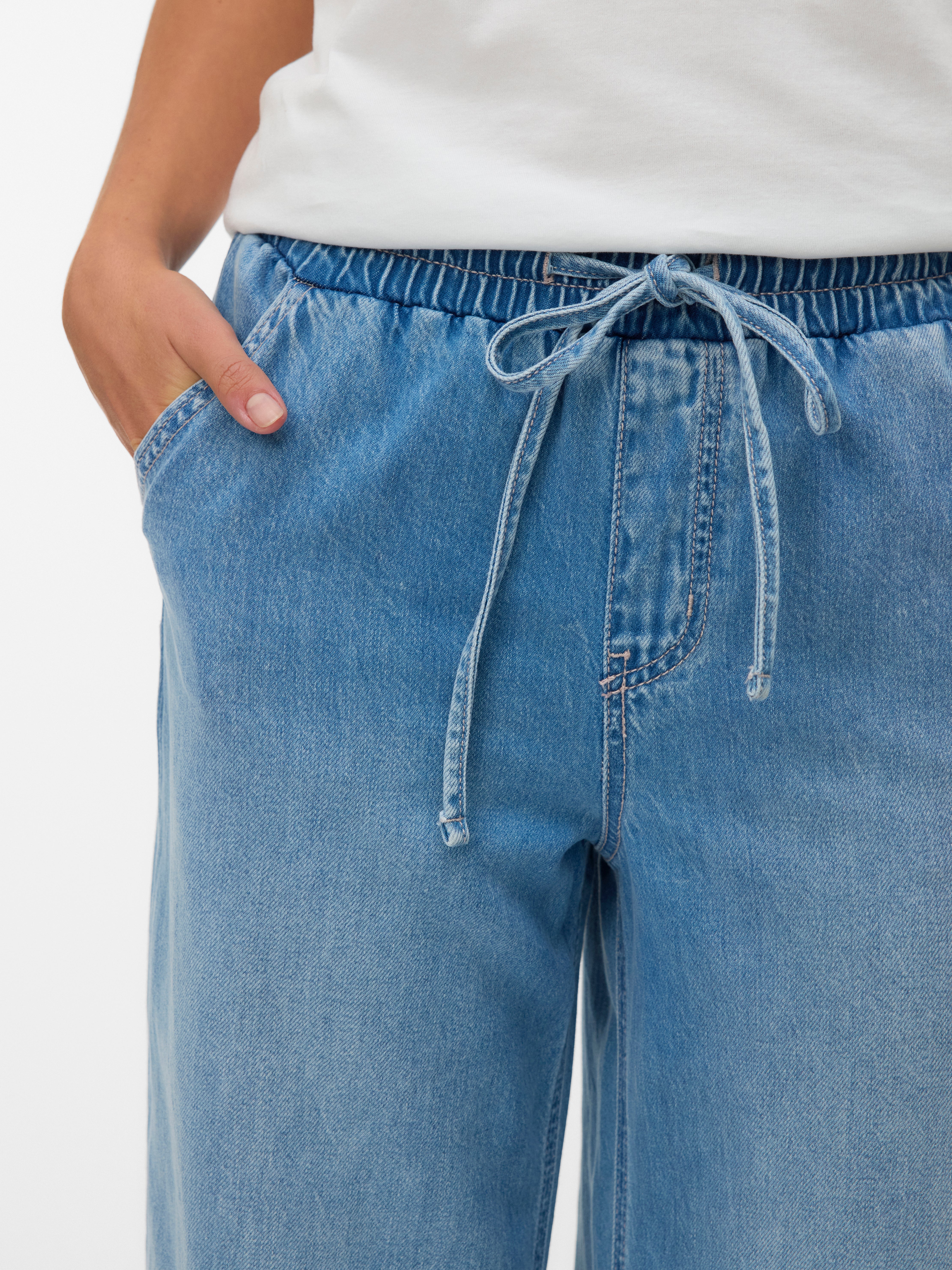 VERO MODA® VMALLISON Mid rise Wide Leg Fit Jeans