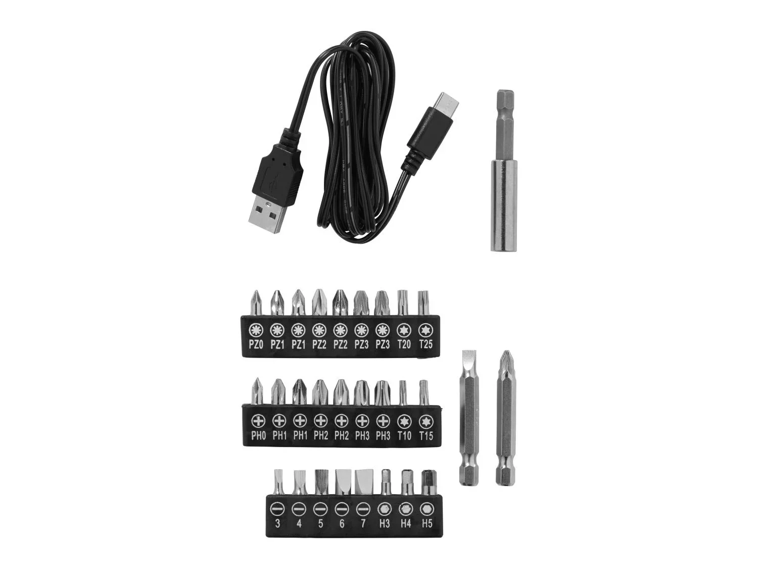 PARKSIDE Visseuse sans fil avec embouts interchangeables PAS 4 D7, 10 Nm, 4 V