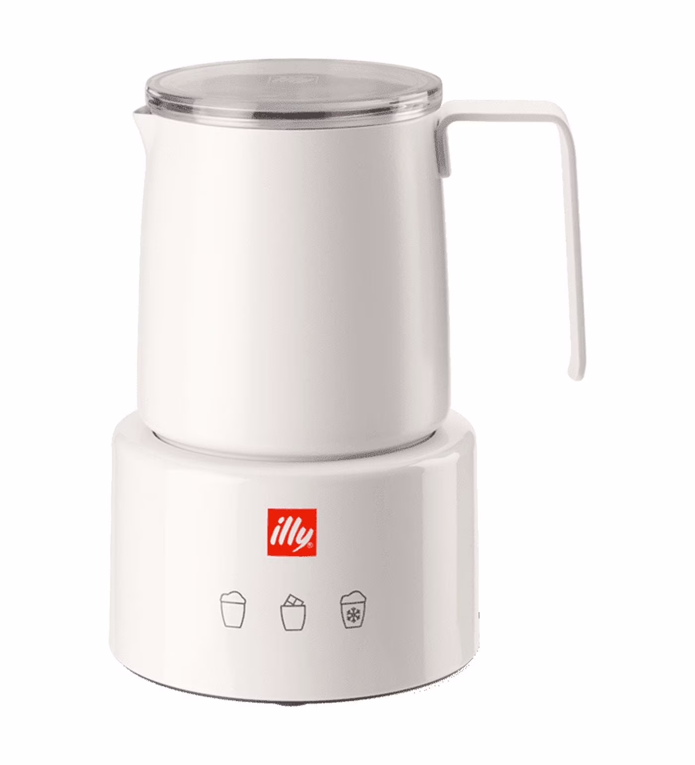 Illy Electric Milk Frother - Black & Stainless Steel
