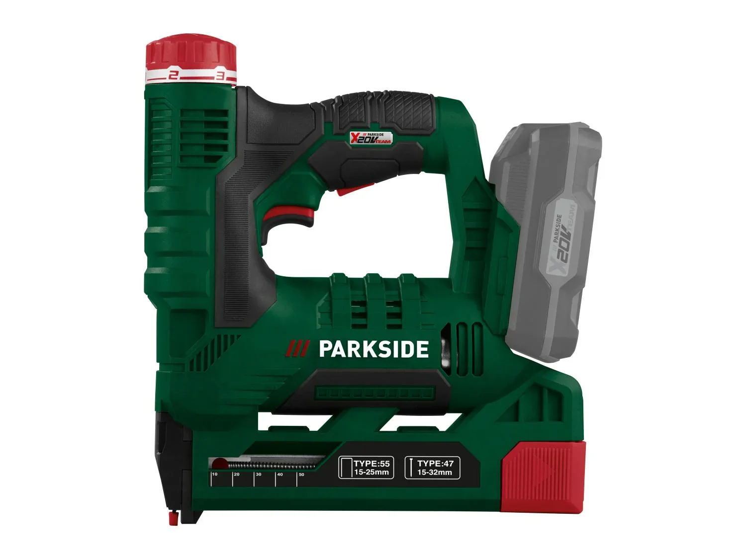 PARKSIDE Agrafeuse sans fil PAT 20-Li A1, 20 V