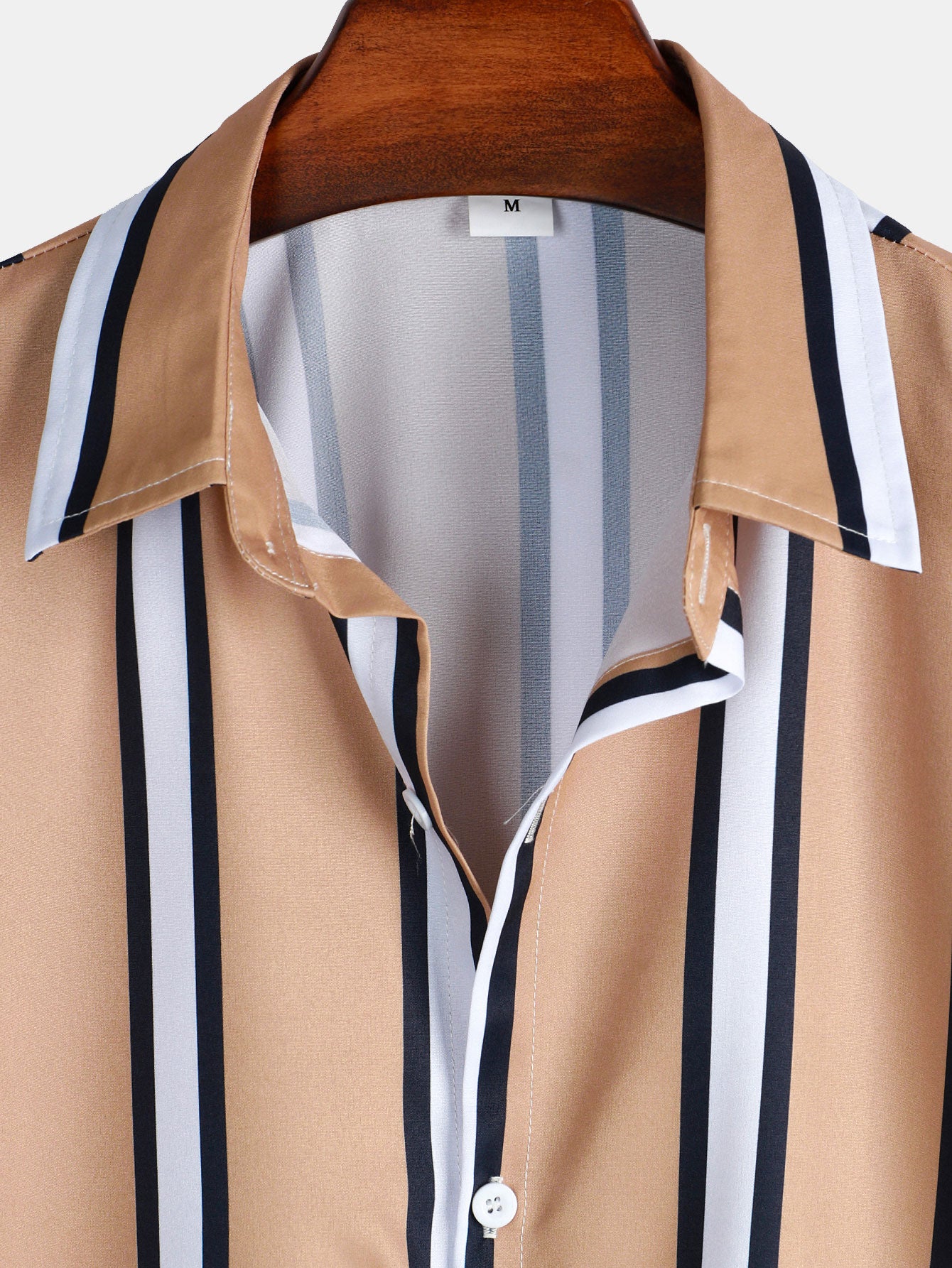 Chemise boutonnée à rayures