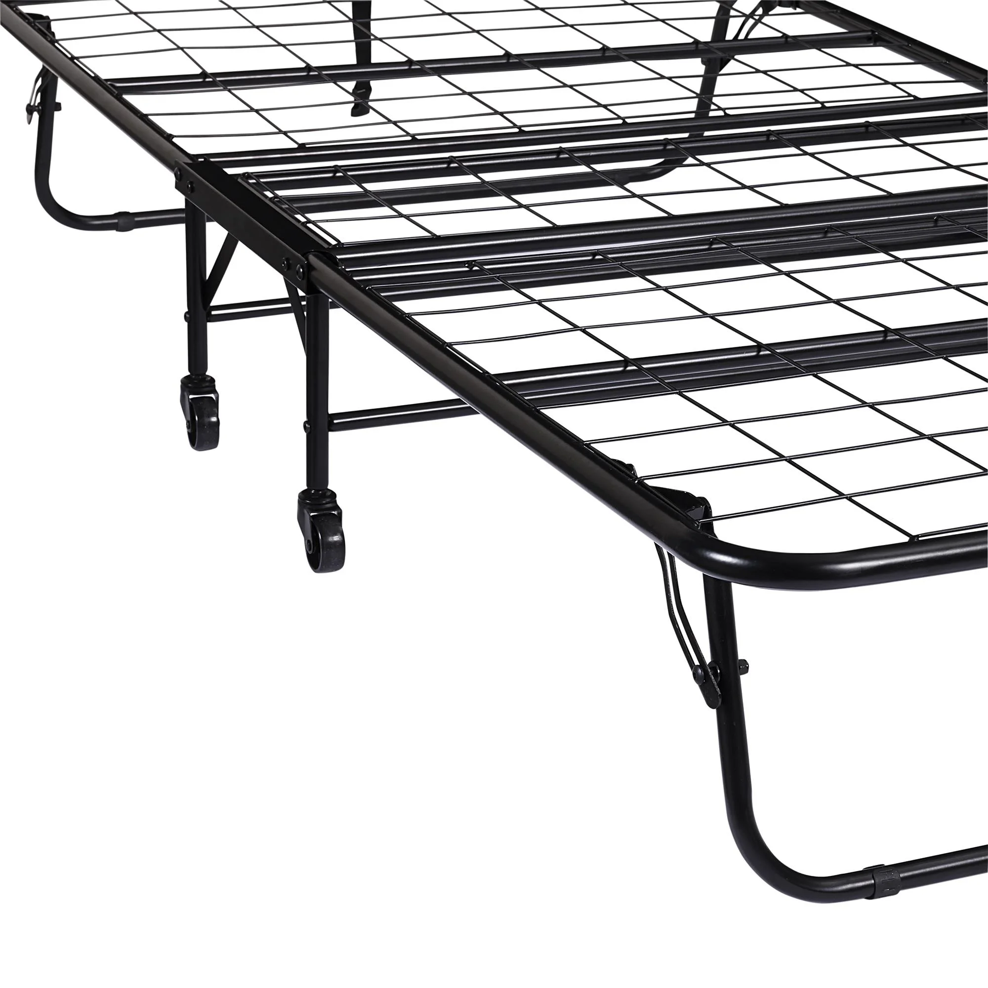 Folding Rollaway Guest Bed with 5" Mattress, Twin(5" Mattress) - Image 10
