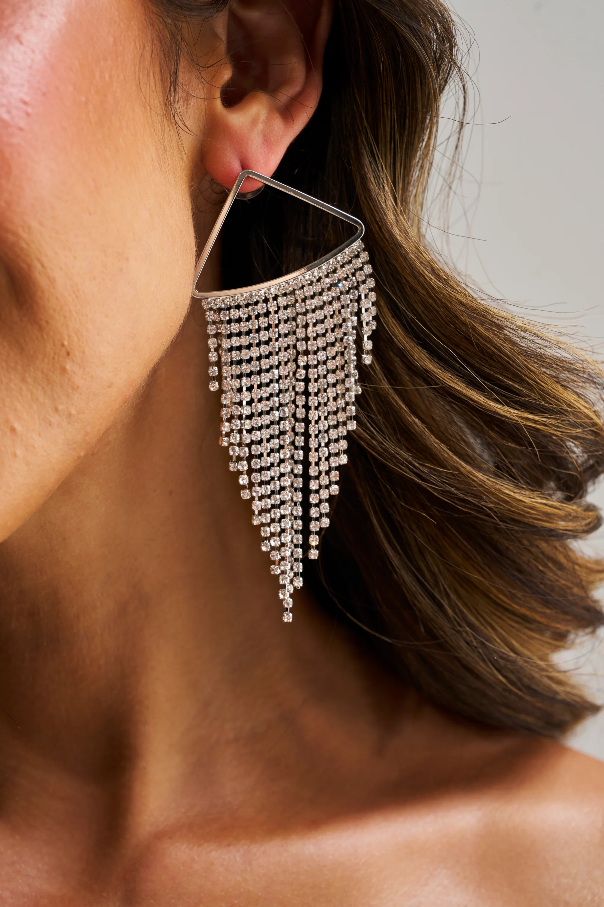 WE'RE GOING OUT EARRING IN SILVER - Akira Store