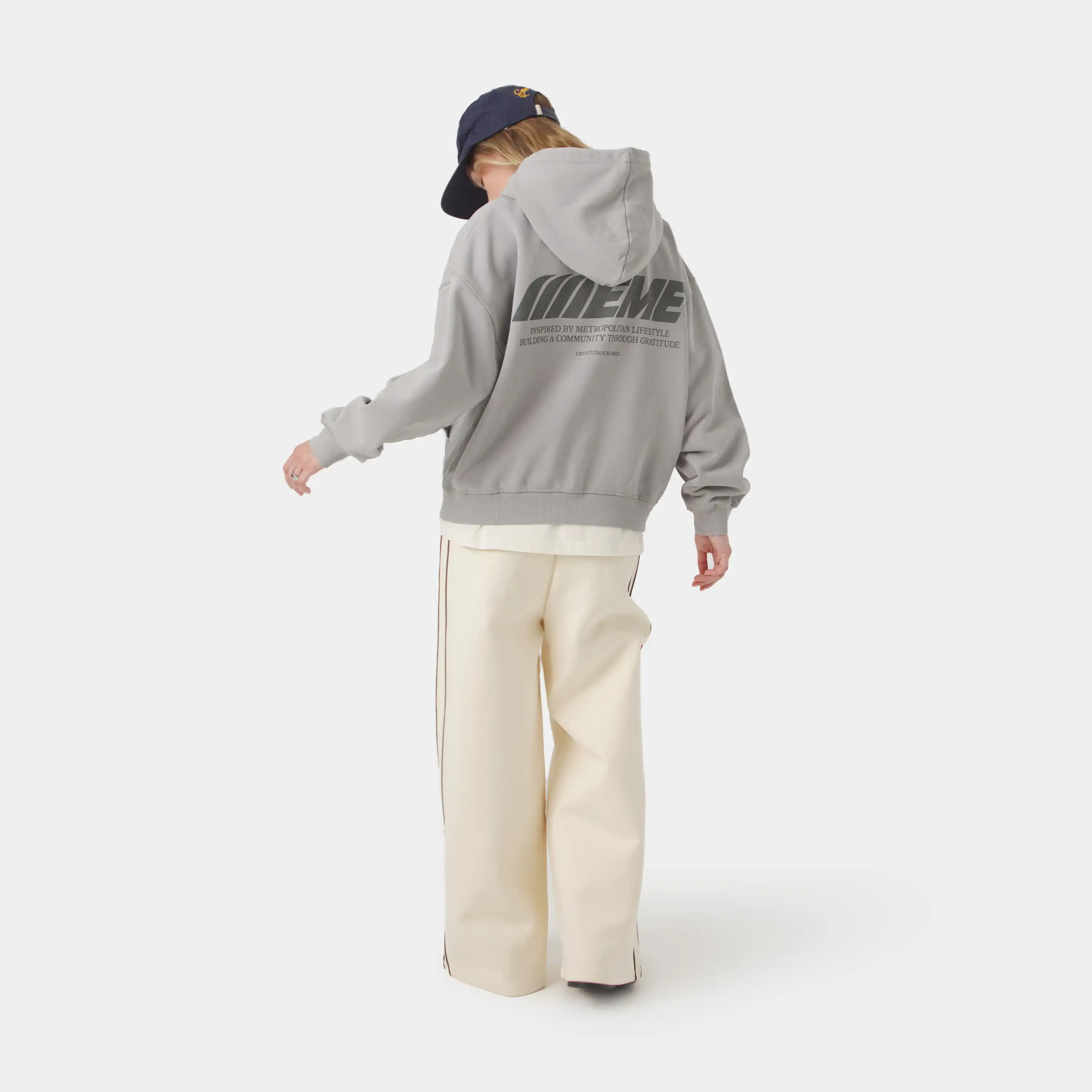 Builder Metal Oversized Hoodie