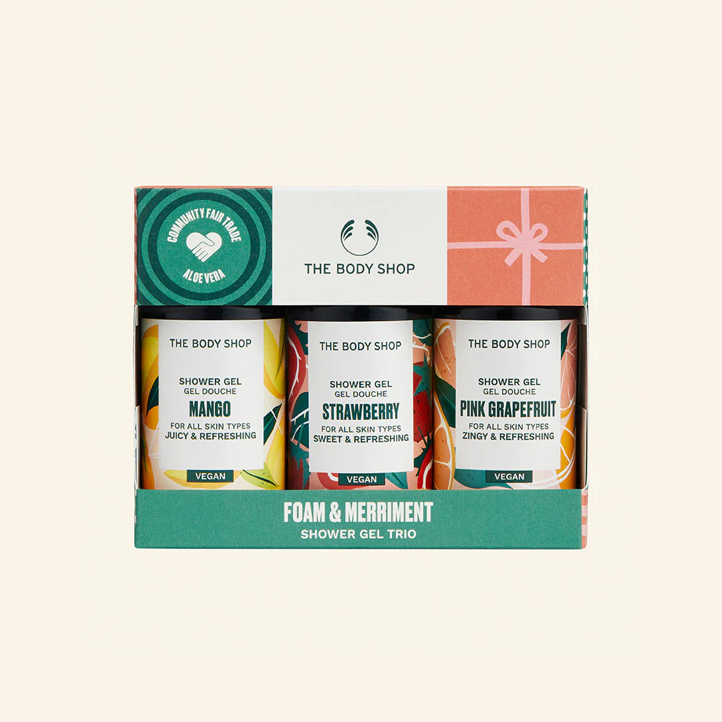 Foam & Merriment Shower Gel Trio
