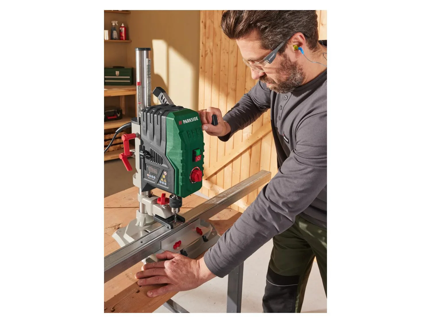 PARKSIDE Perceuse  colonne avec rglage lectronique PTBMOD 710 D1