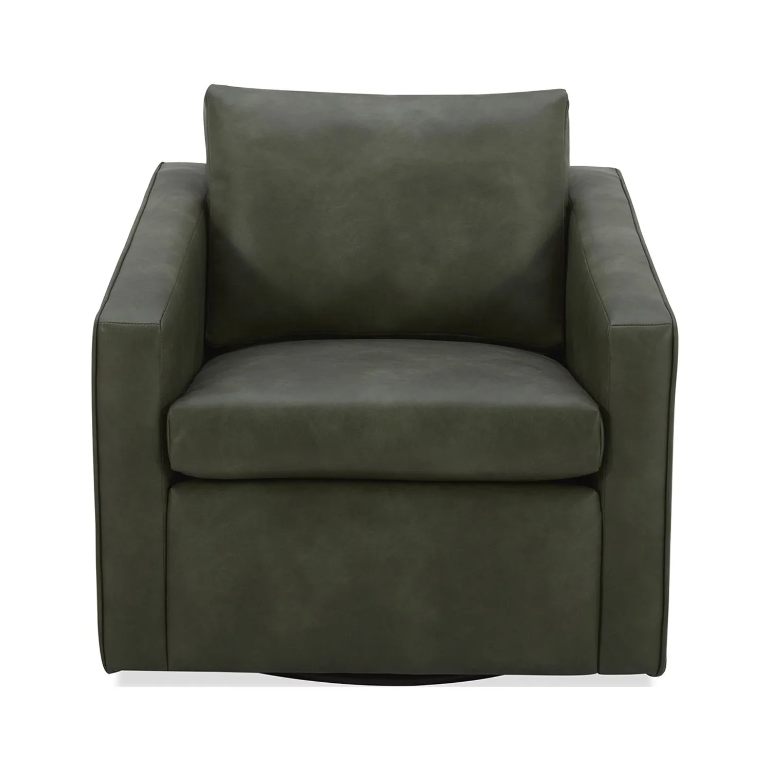 Better Homes & Gardens Steele Swivel Accent Chair, Camel Faux Leather