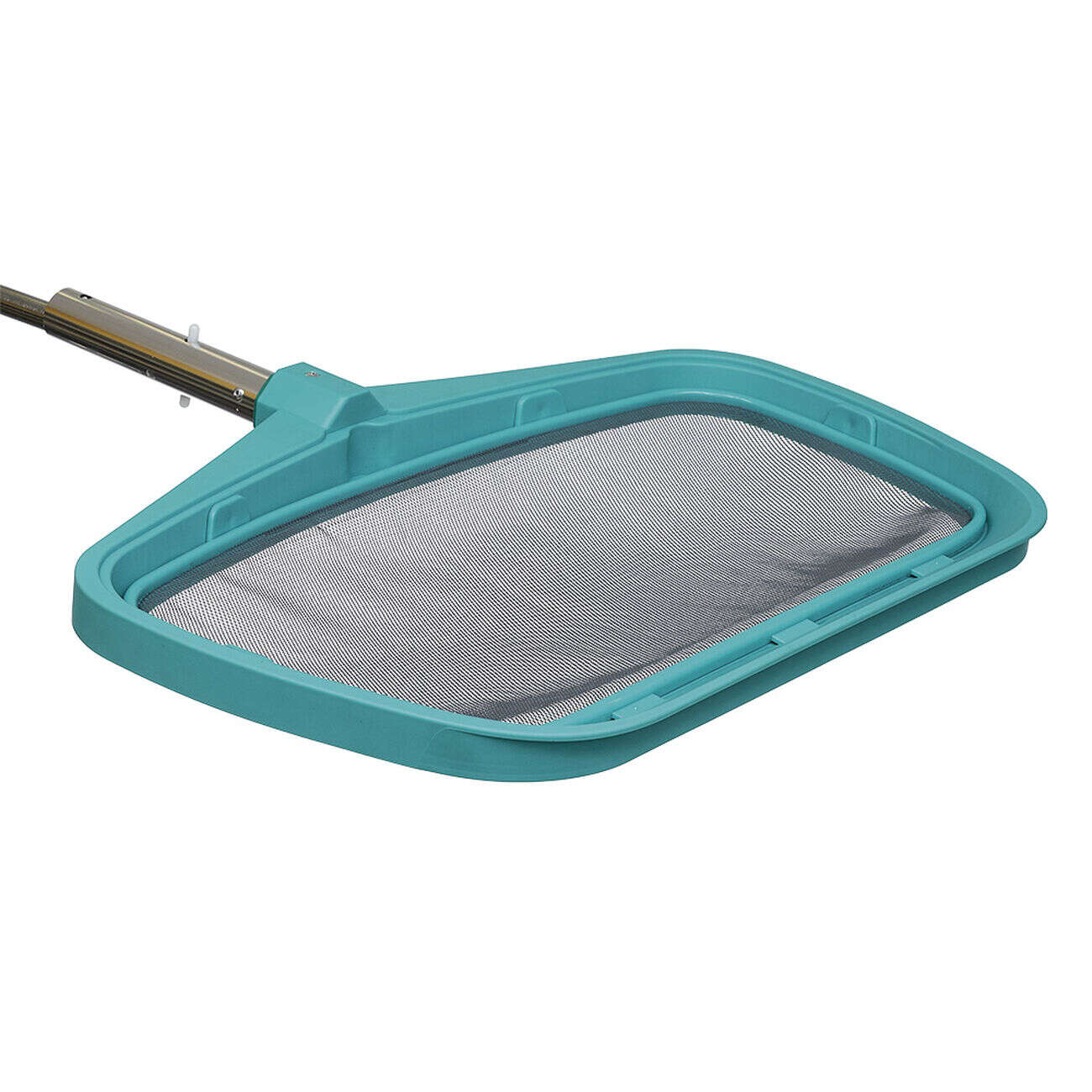 Épuisette 2 en 1 fond et surface piscine