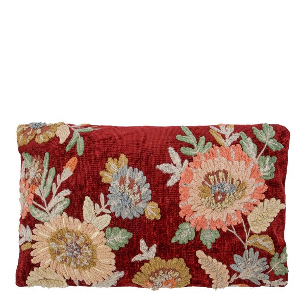 Nica putetrekk 50x30 cm rød/rose