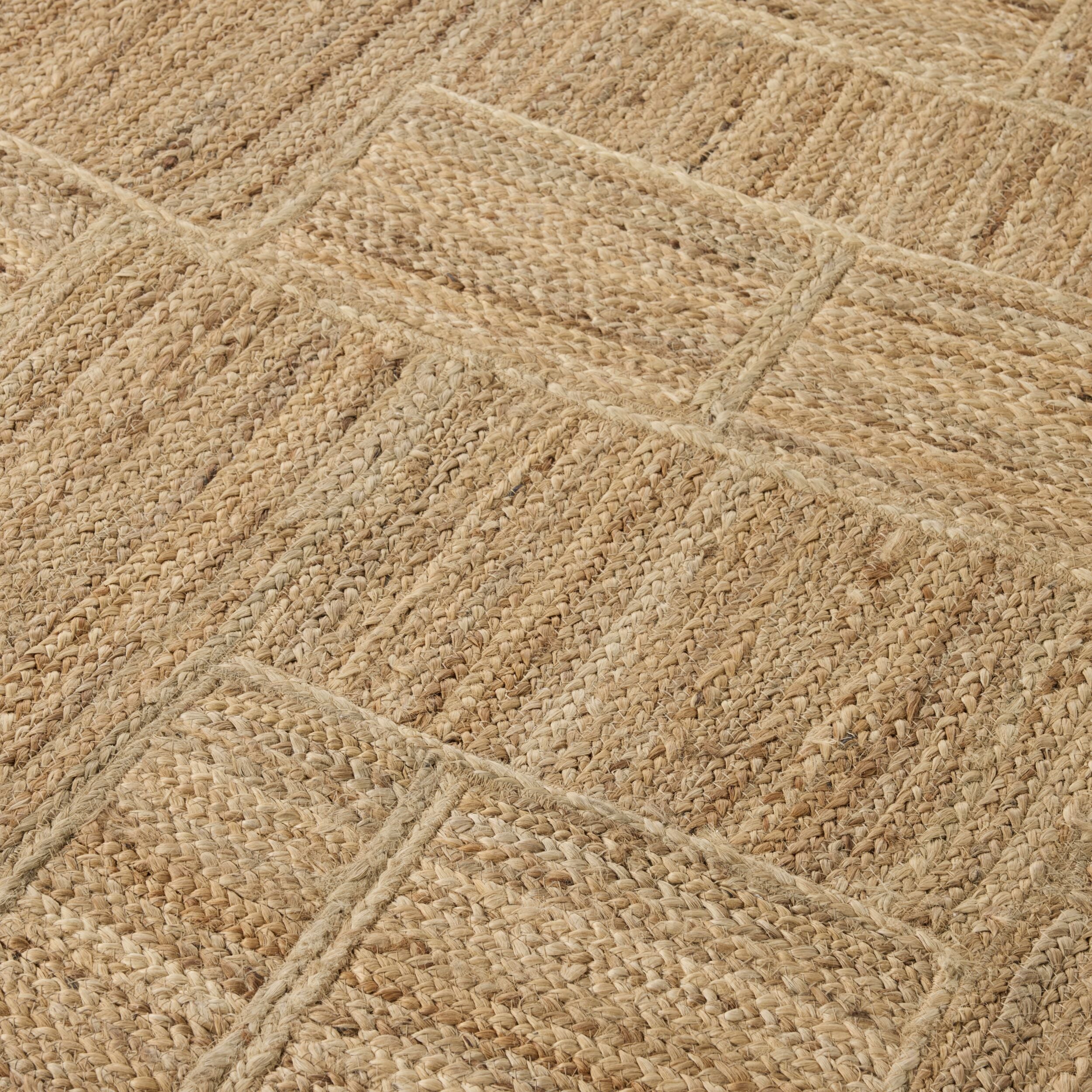 Palma Basket Weave Jute Rug 150x240cm