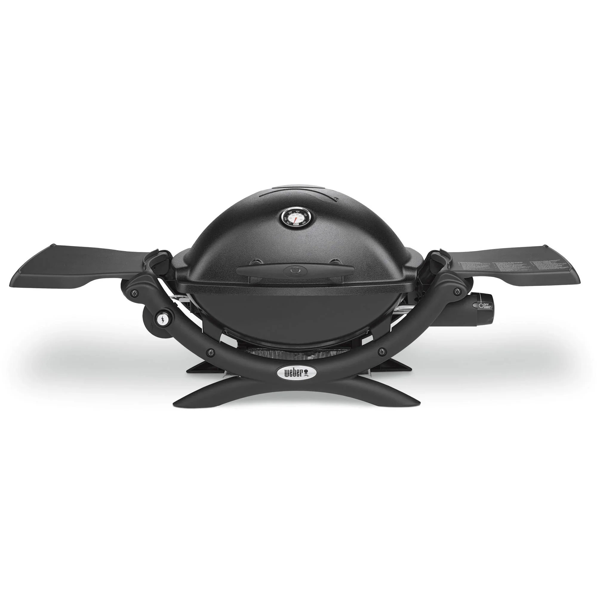 Q 1200 Portable Gas Grill, Black