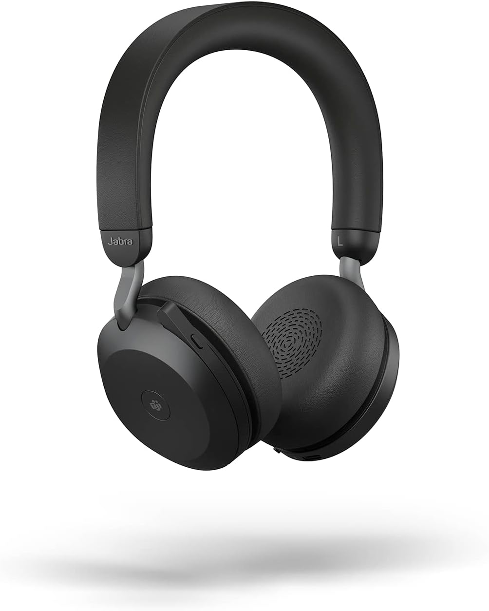 Jabra Evolve2 75 PC Wireless Headset with 8-Microphone Technology - Dual Foam Stereo Headphones with Advanced Active Noise Cancelling  USB-A Bluetooth Adapter and MS Teams-Compatibility - Black