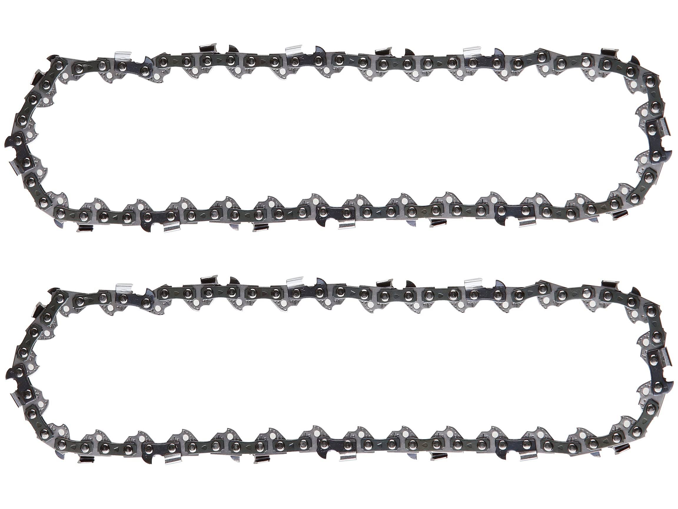 Morocca 2pc 8 in Replacement Pole Saw Chain Fits Ryobi RY43160 P4361 Pole Saw