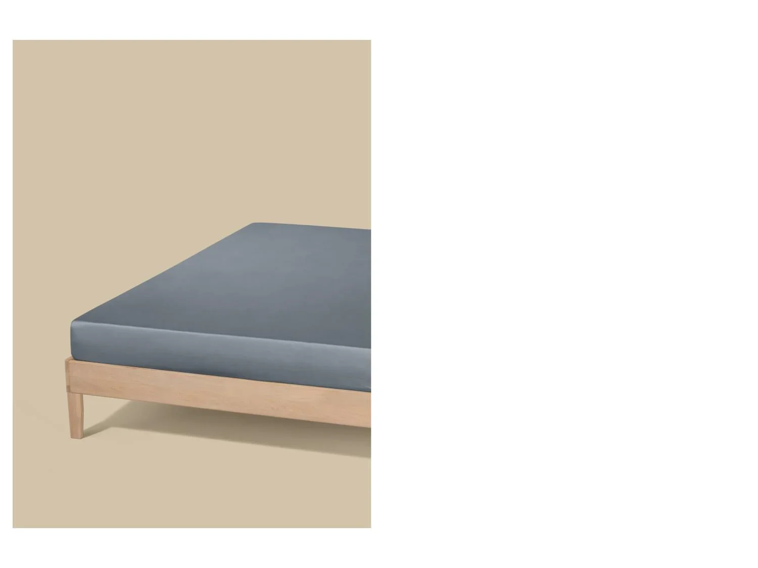 LIVARNO Drap-housse en satin, 180-200 x 200 cm