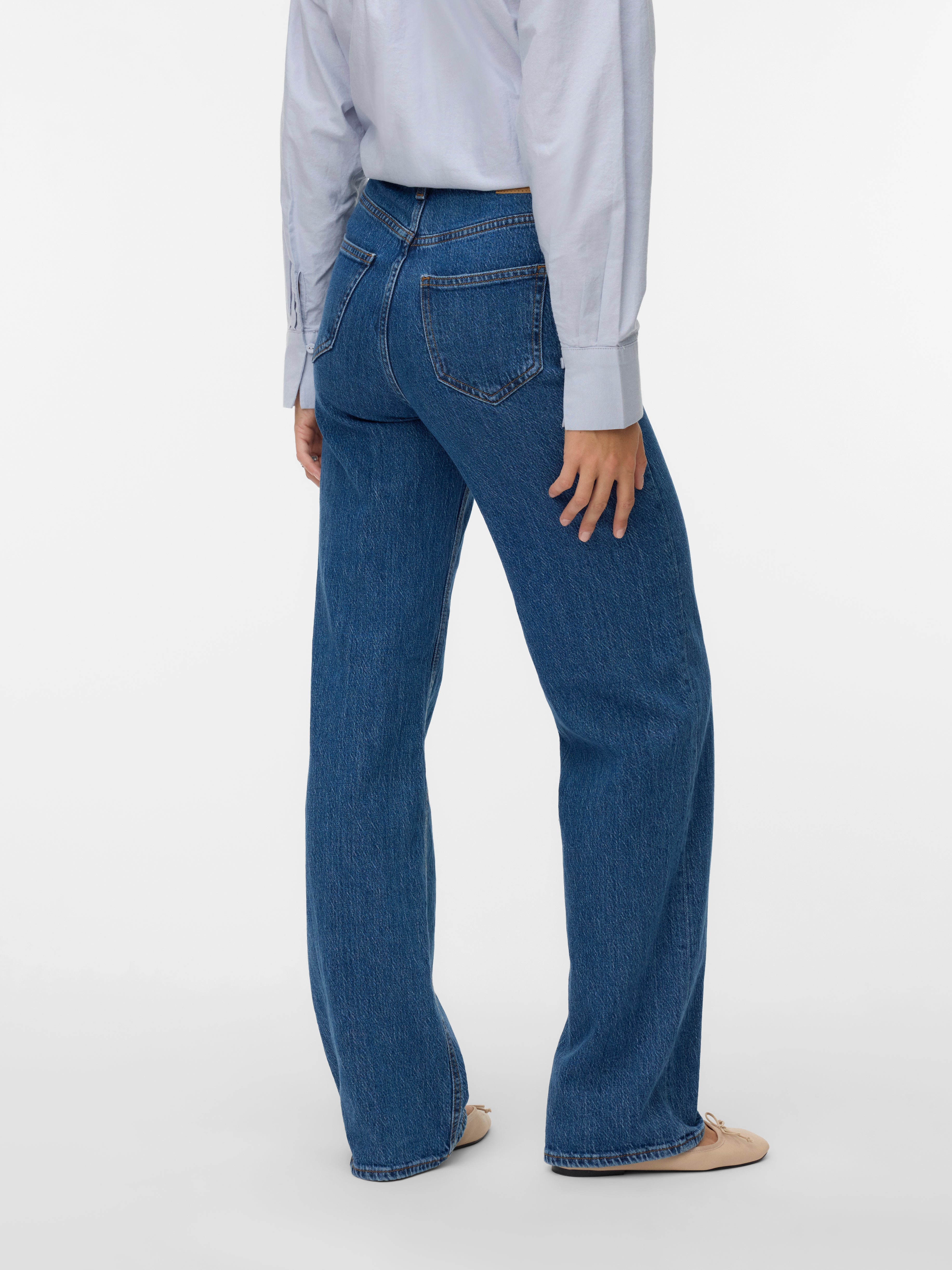 VERO MODA® VMTESSA High rise Wide Fit Jeans