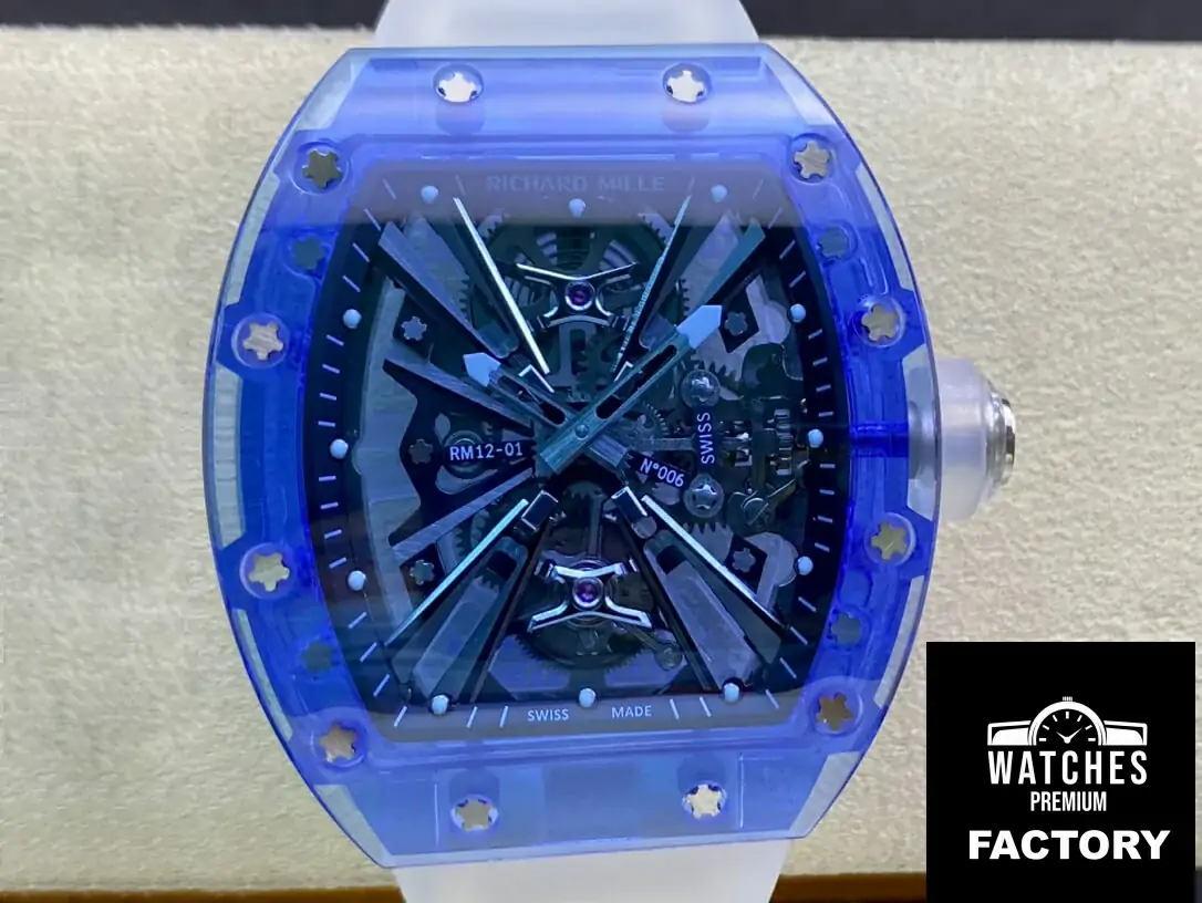 Richard Mille RM12-01 RM Factory Transparent Strap