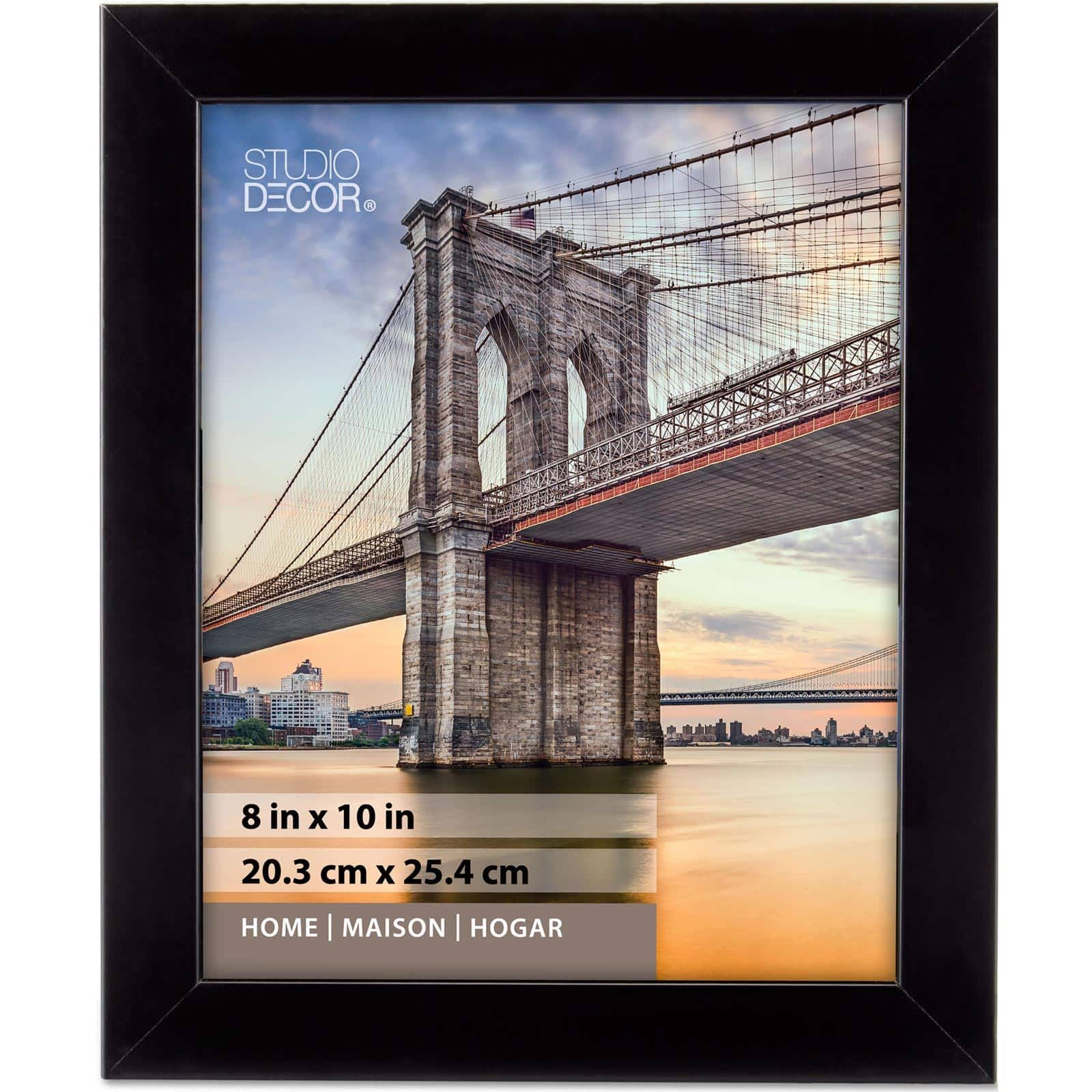 Studio Decor Black Studio Frame, Home Collection by Studio D��co - 8 in