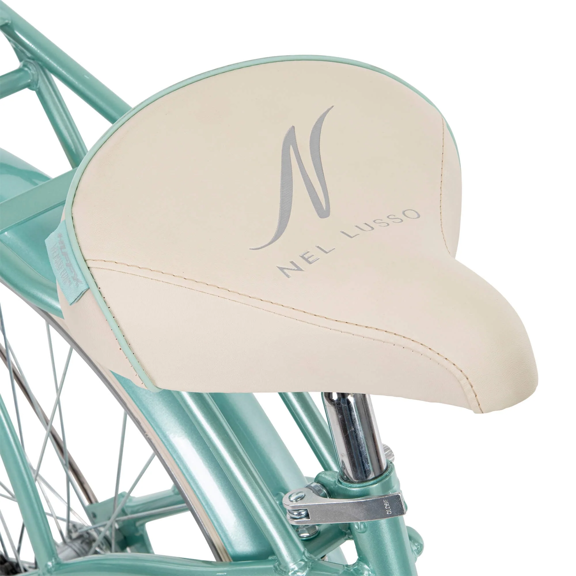 26 In Women's Classic Beach Cruiser Bike, Mint Green Image 3