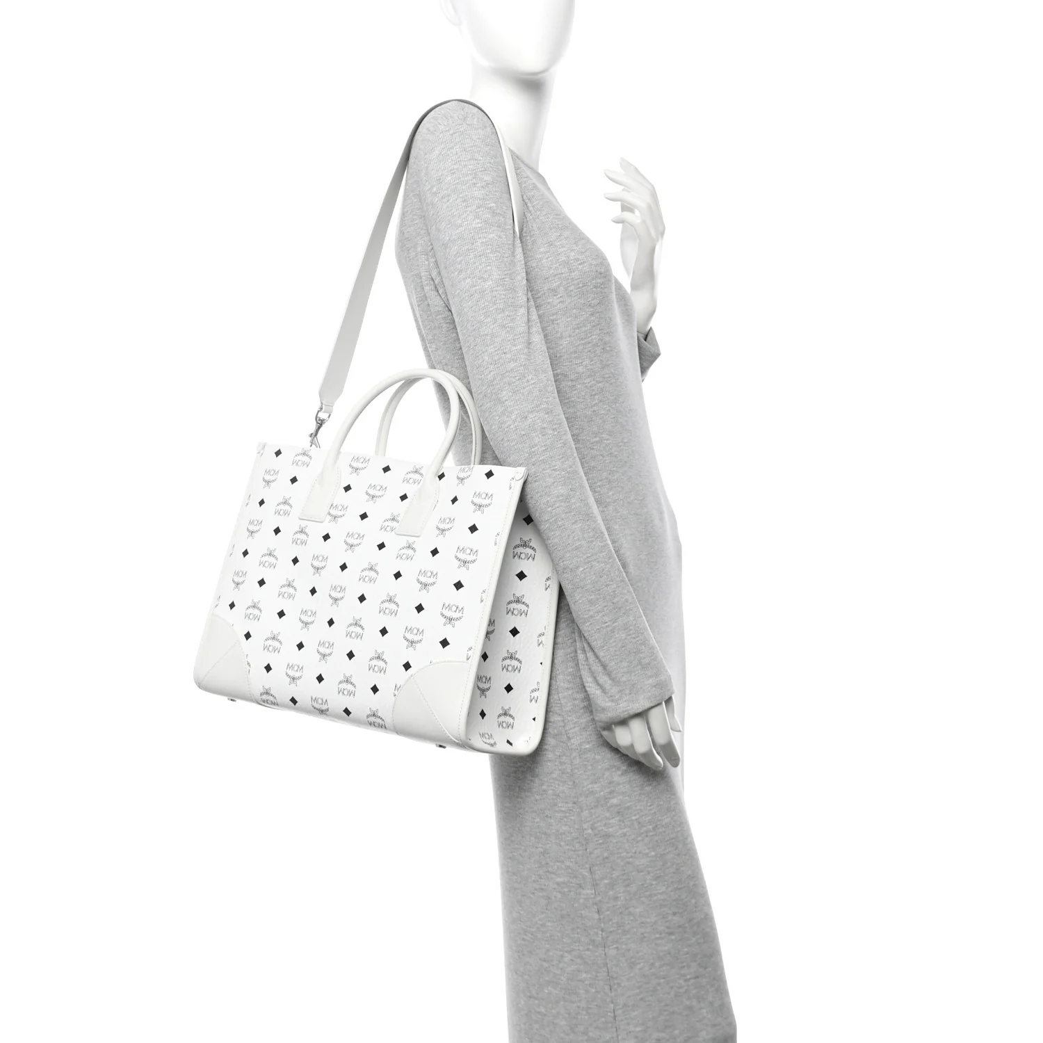 Visetos Large Munchen Tote White
