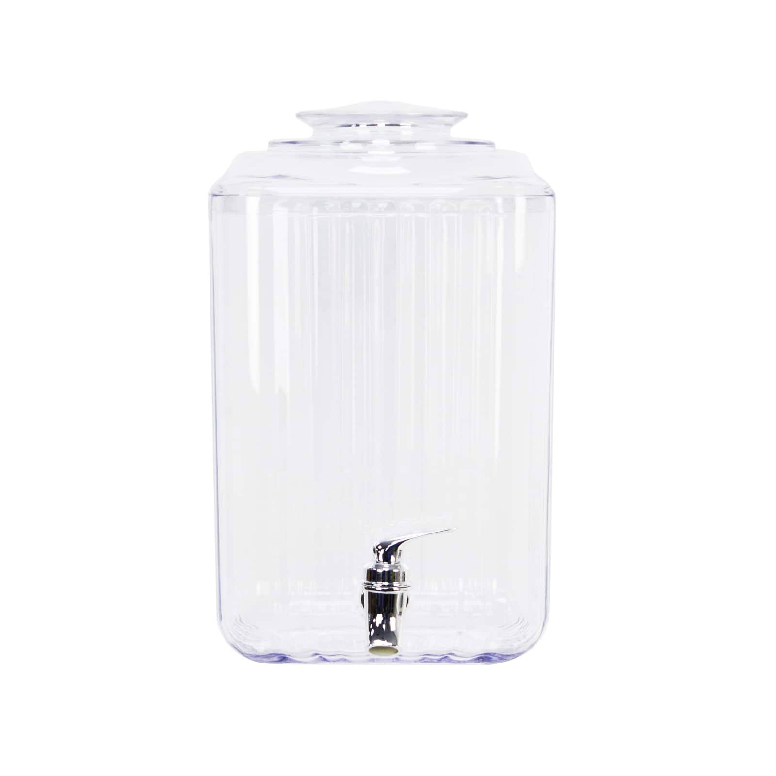 8 Pack: Clear Beverage Dispenser by Celebrate It | Michaels
