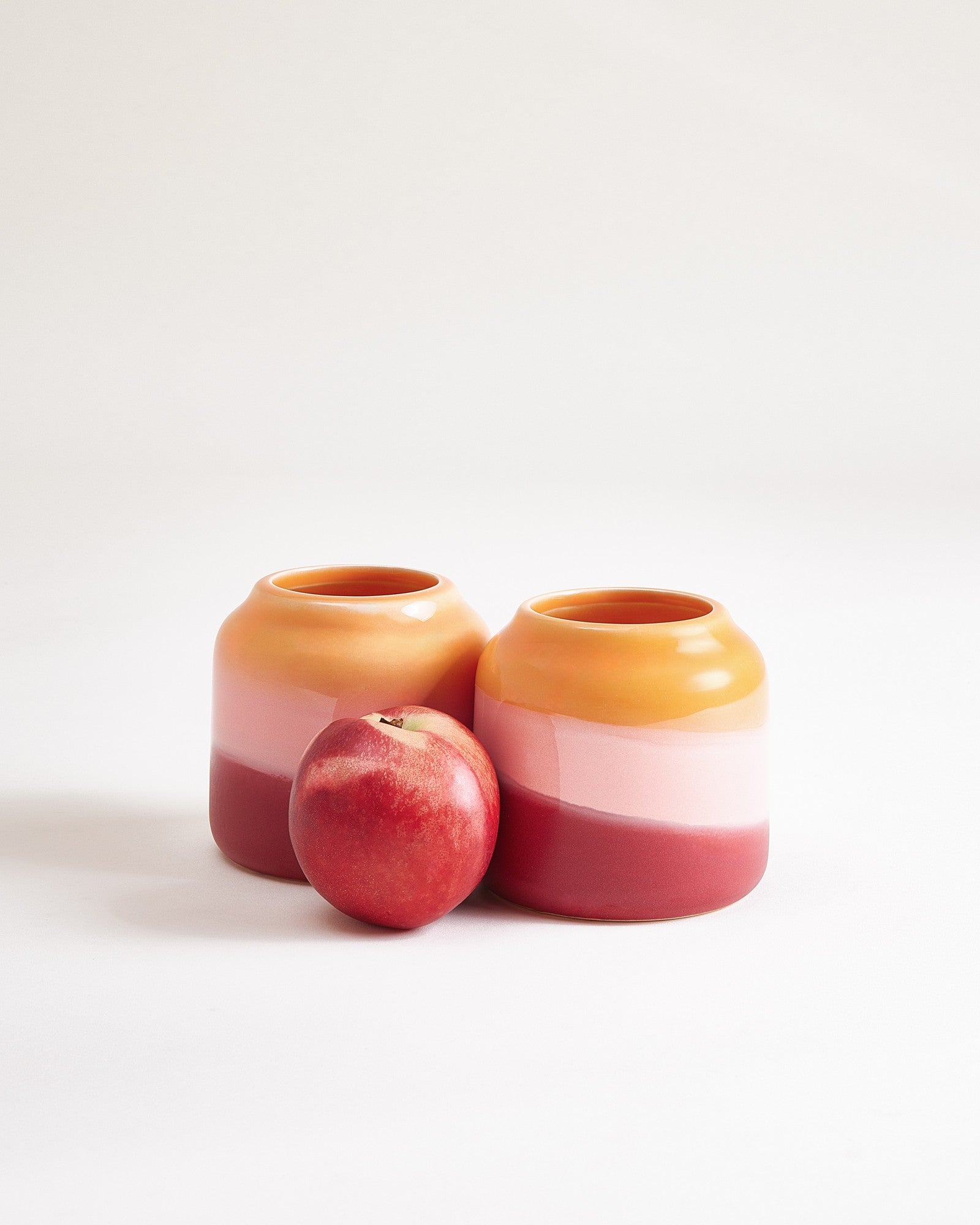 BEBÉ - VASE S ORANGE, PINK, RED