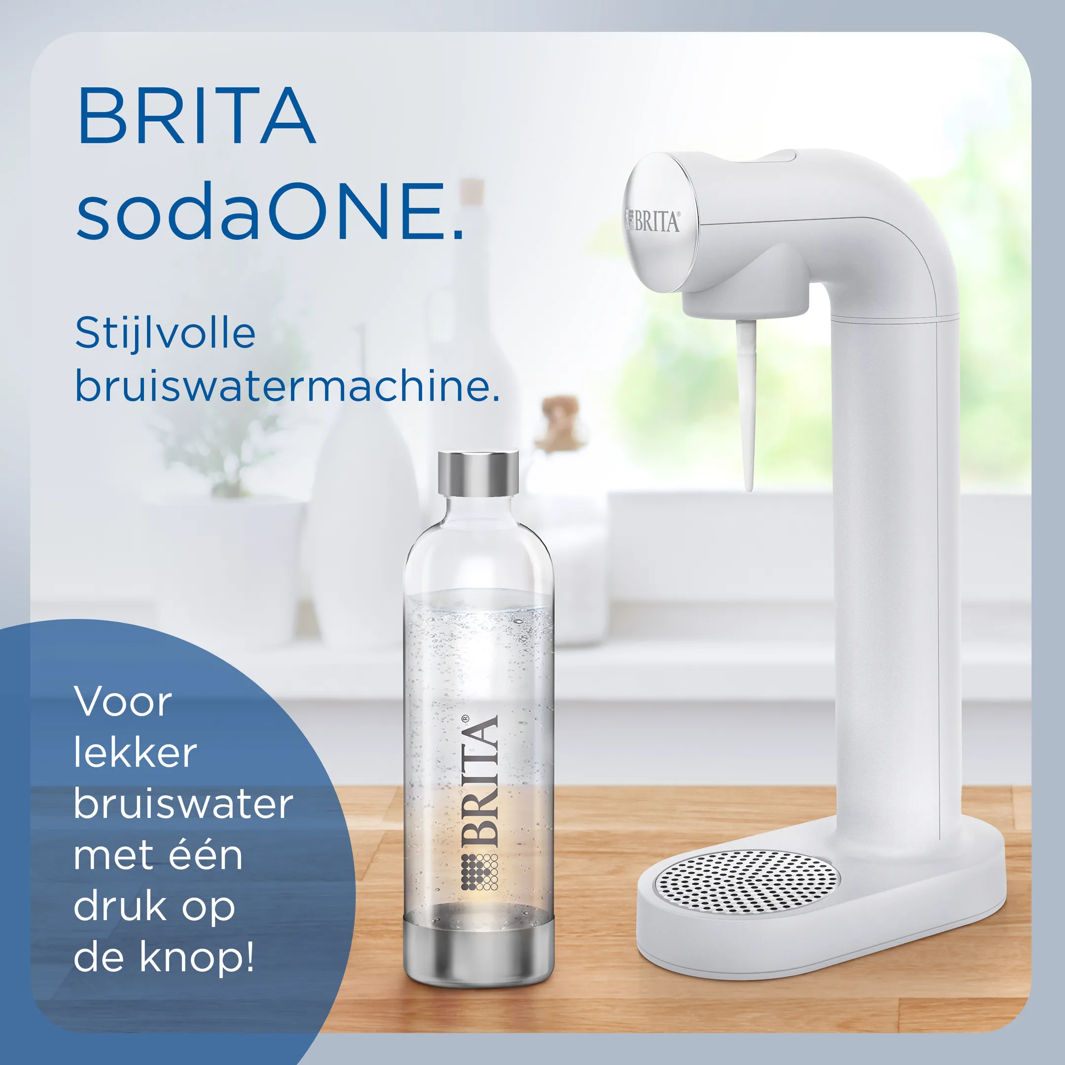 Brita BRITA SodaONE Bruiswatertoestel Wit