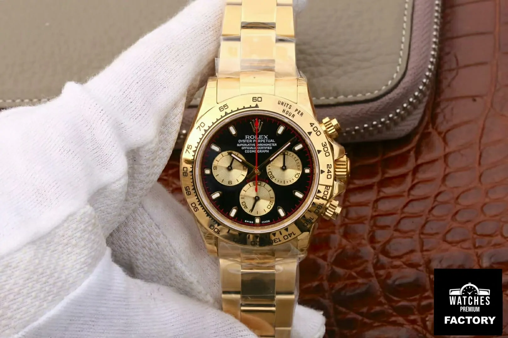 Rolex Daytona Cosmograph M116508-0009 JH Factory Black Dial