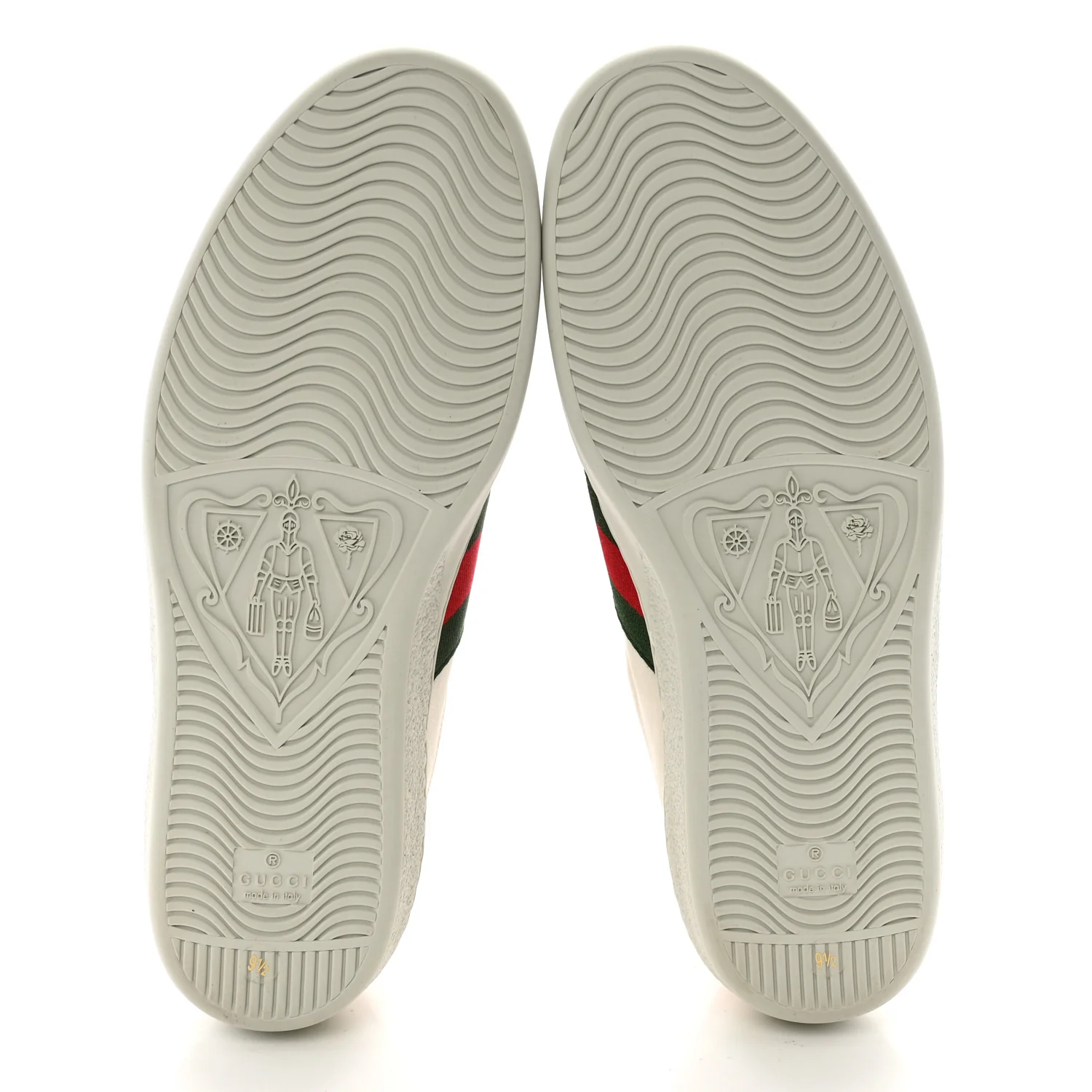X FREYA HARTAS Calfskin Miro Soft Web Mythical Creature Embroidered Mens Ace Sneakers 9.5 New Mystic White