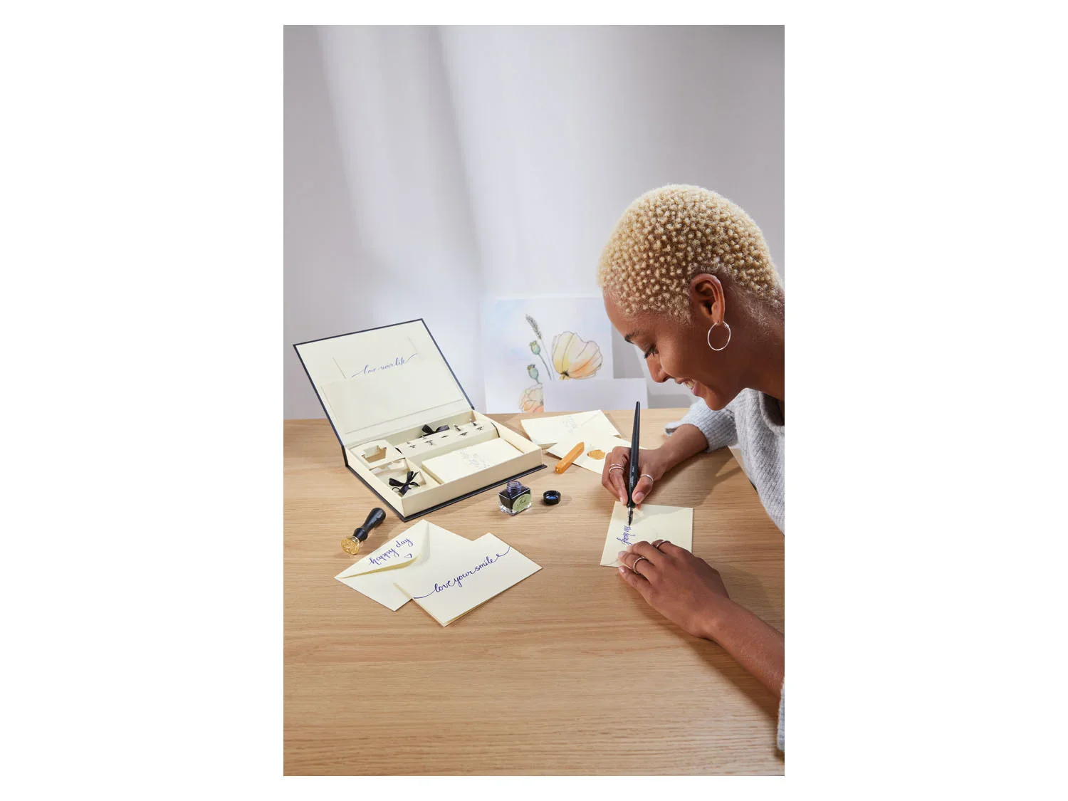 crelando Set de calligraphie, 30 pices