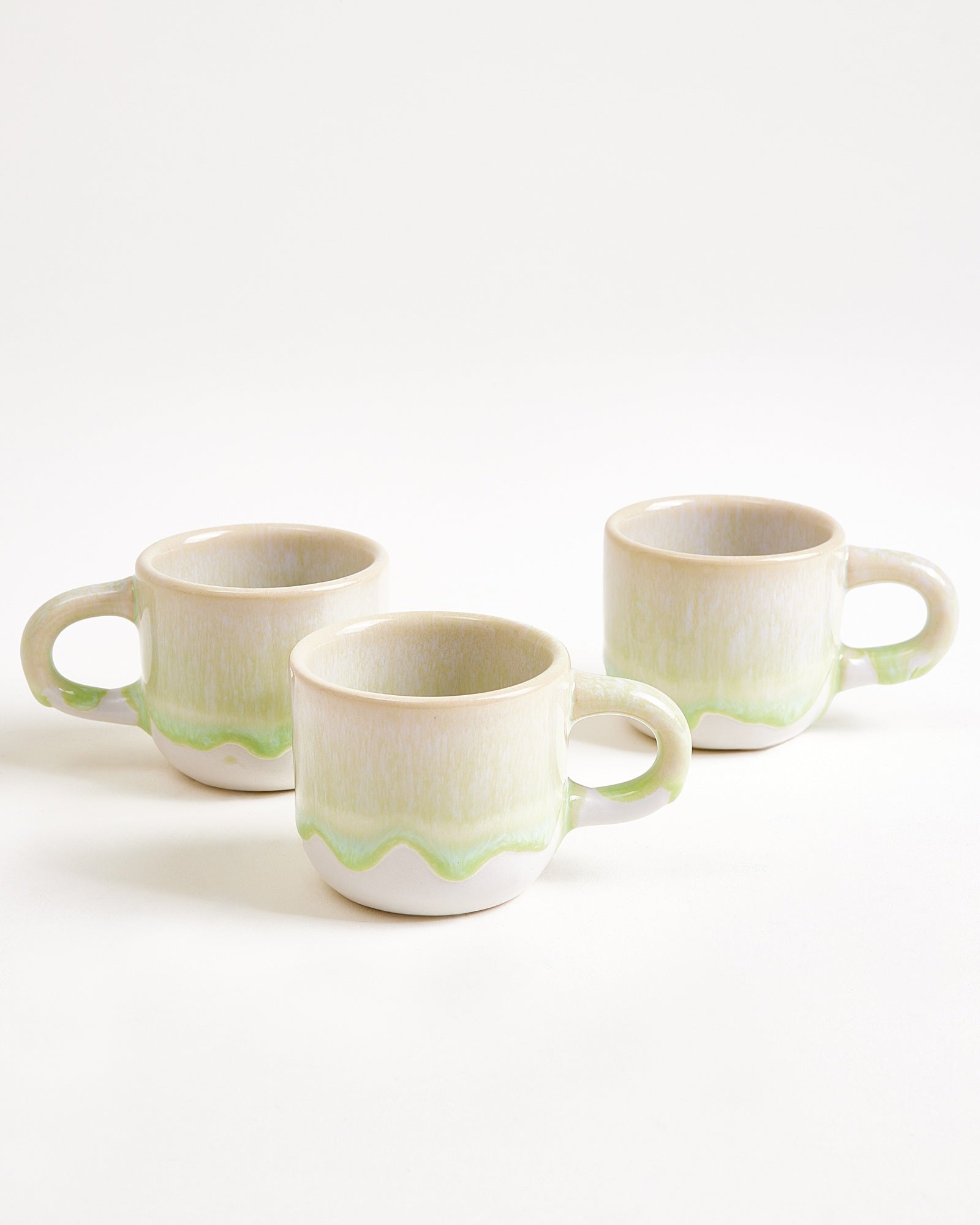 COIMBRA - ESPRESSO MUG PASTEL GREEN SET OF 4