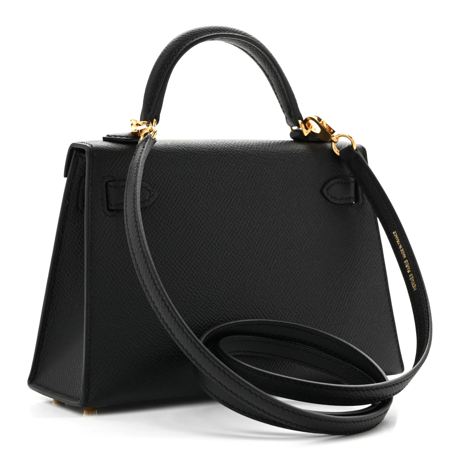 Epsom Mini Kelly Sellier 20 Black