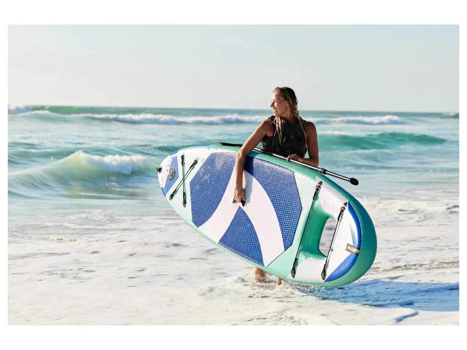 CRIVIT Stand up paddle gonflable polyvalent Aquaview